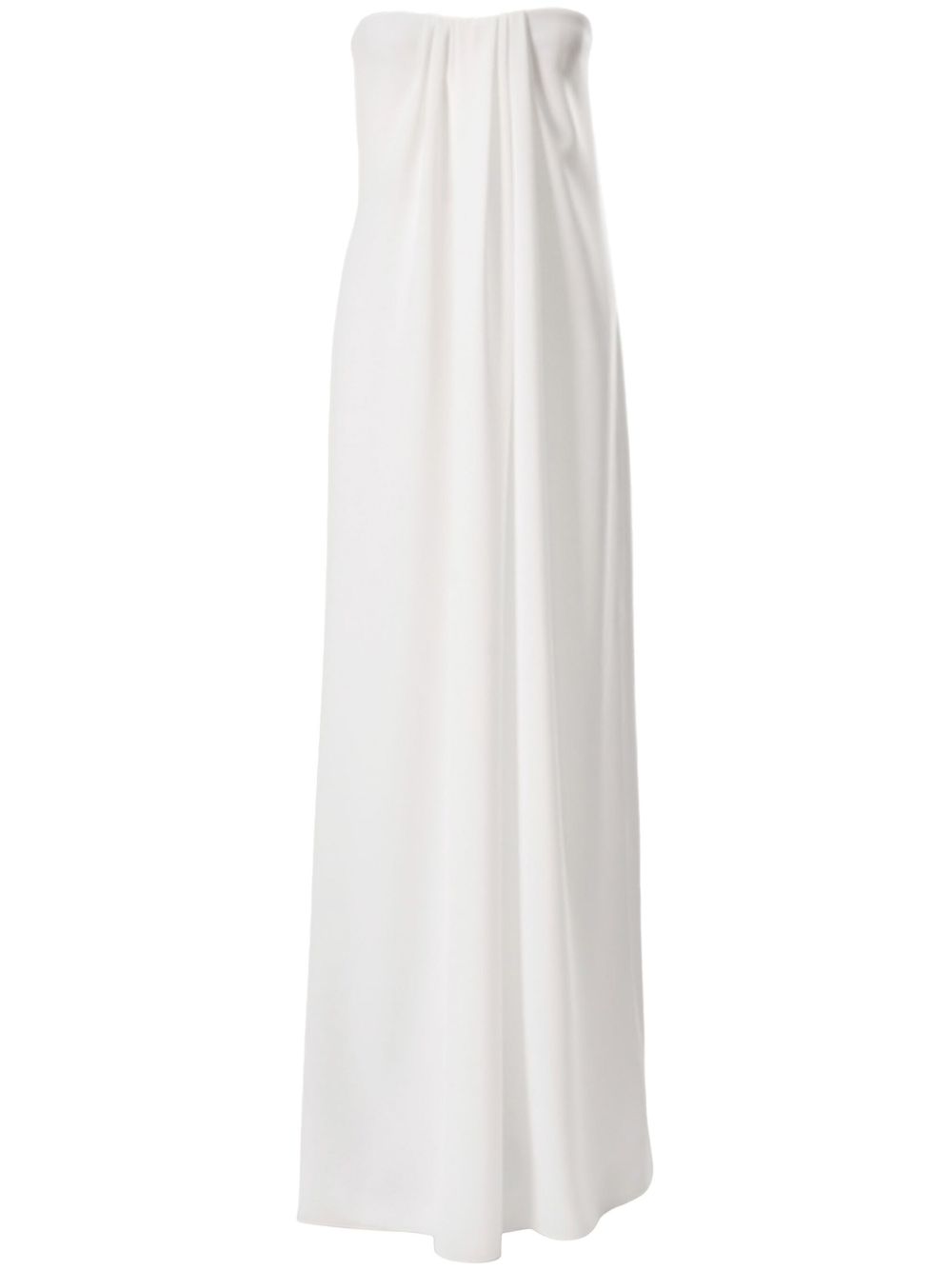 Carolina Herrera 露肩垂坠礼服 - 白色