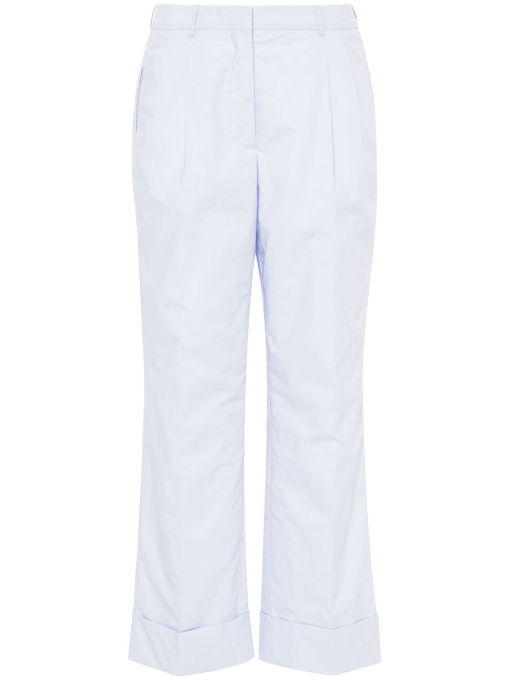 Officine Generale Willow 高腰直筒裤 - 蓝色