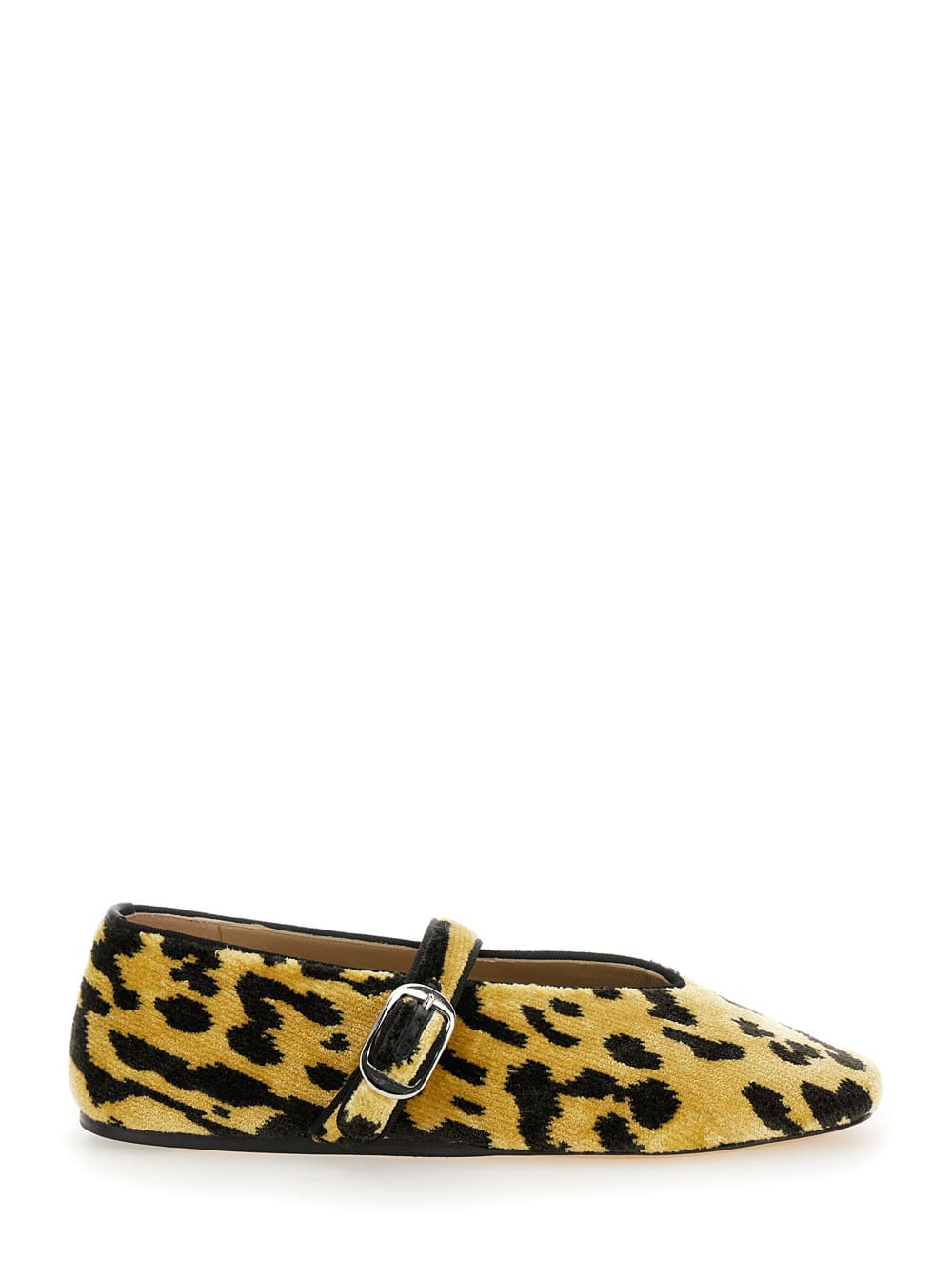 Le Monde Beryl stella Multicolor Ballerinas With All-over Leopard Print In Velvet Woman