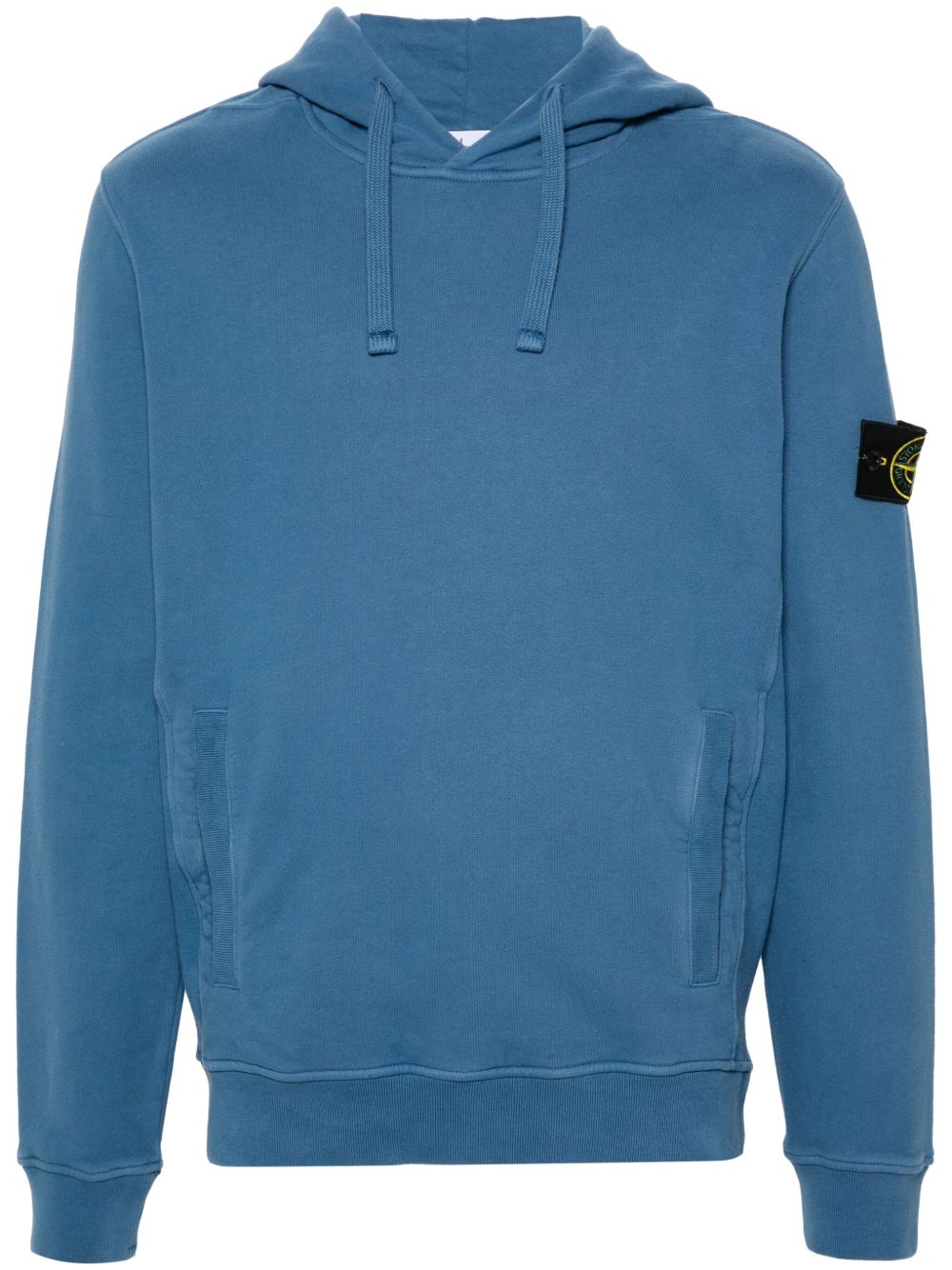 Stone Island 罗盘徽章连帽衫 - 蓝色