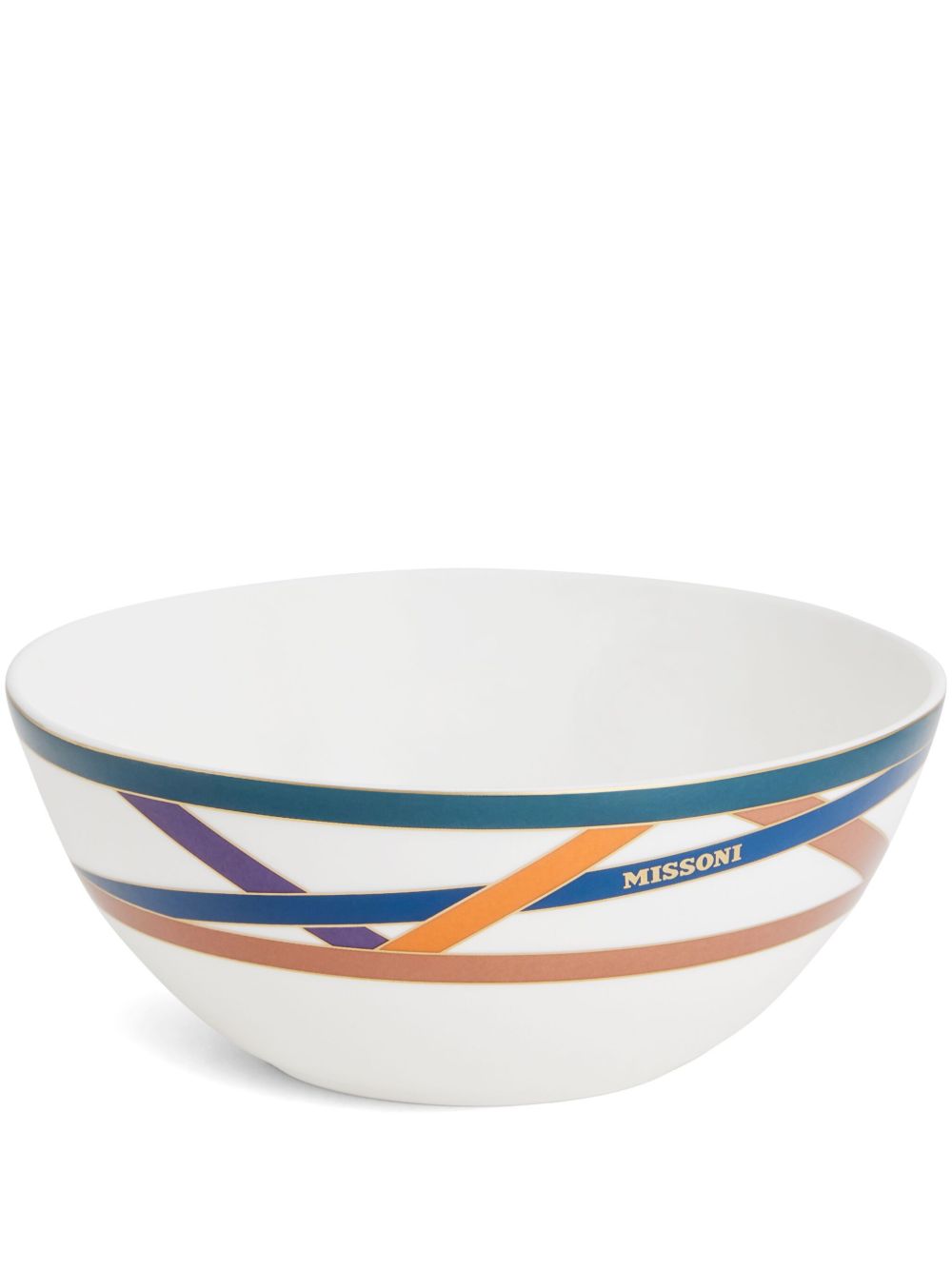 Missoni Home Nastri 汤碗 - 白色