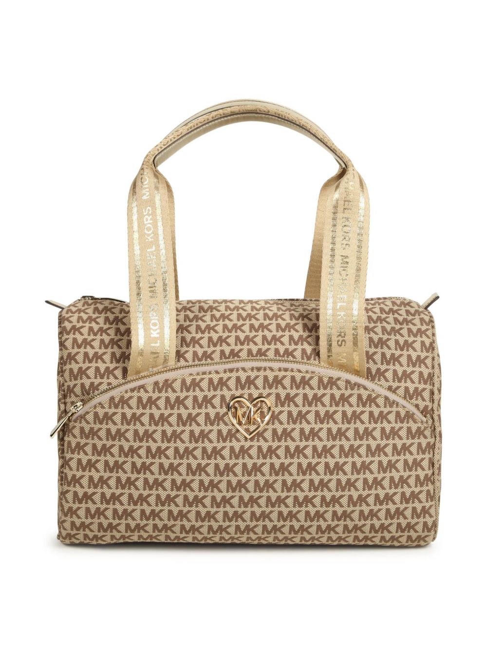 Michael Kors Kids 经典logo图案手提包 - 中性色