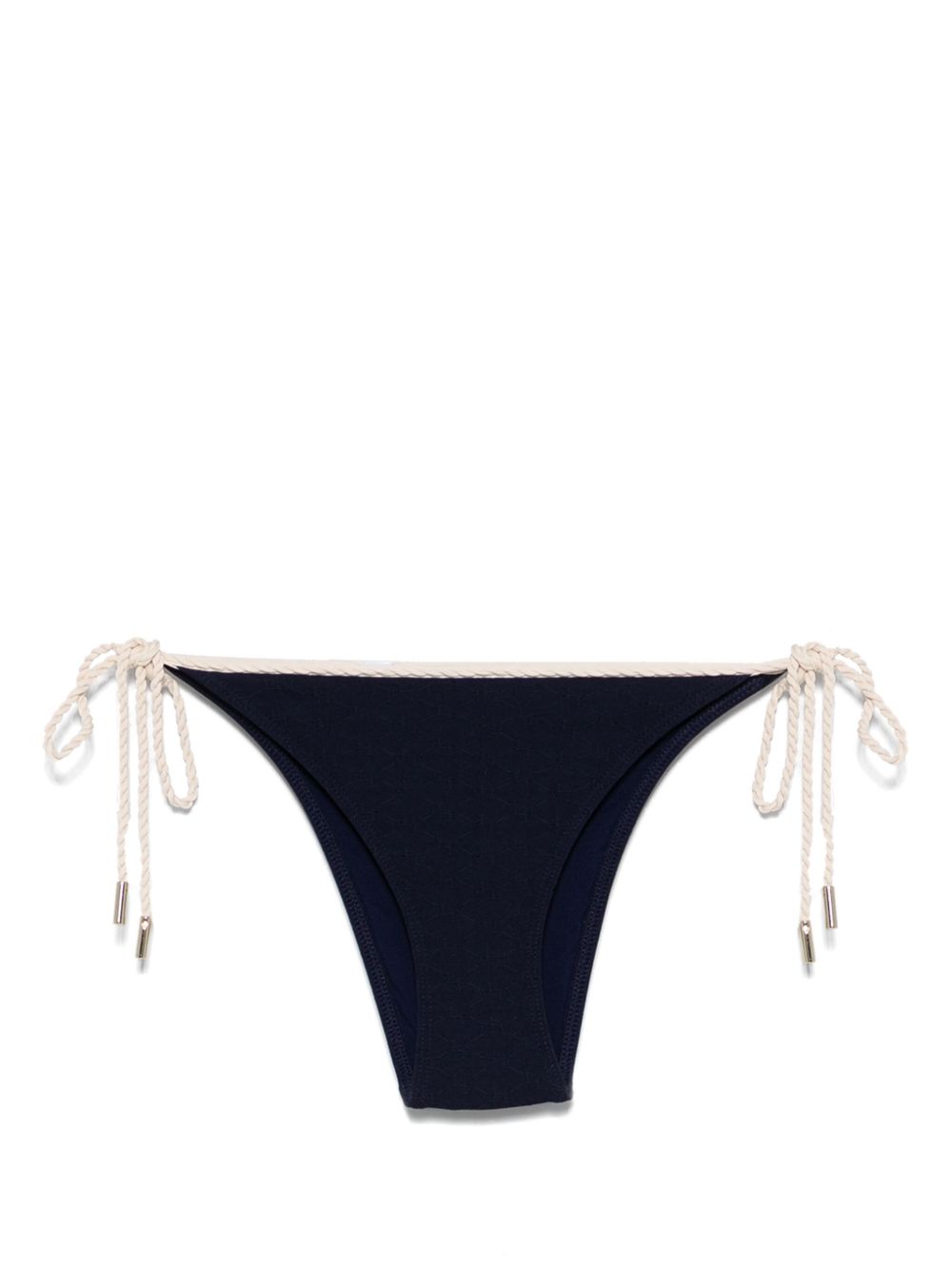 La Perla 经典logo比基尼三角裤 - 蓝色