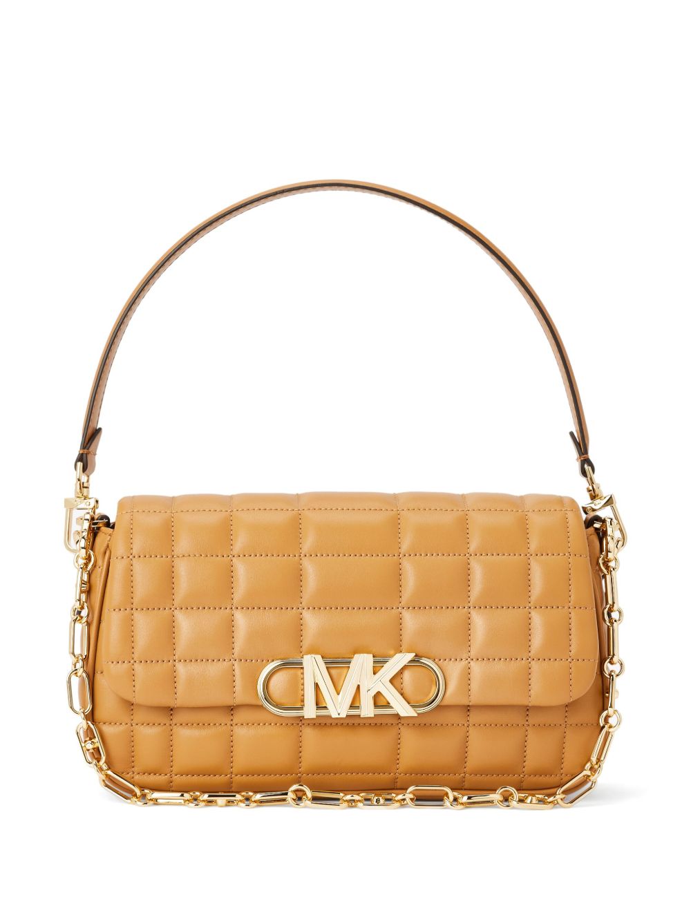 Michael Kors Parker 绗缝中号单肩包 - 中性色