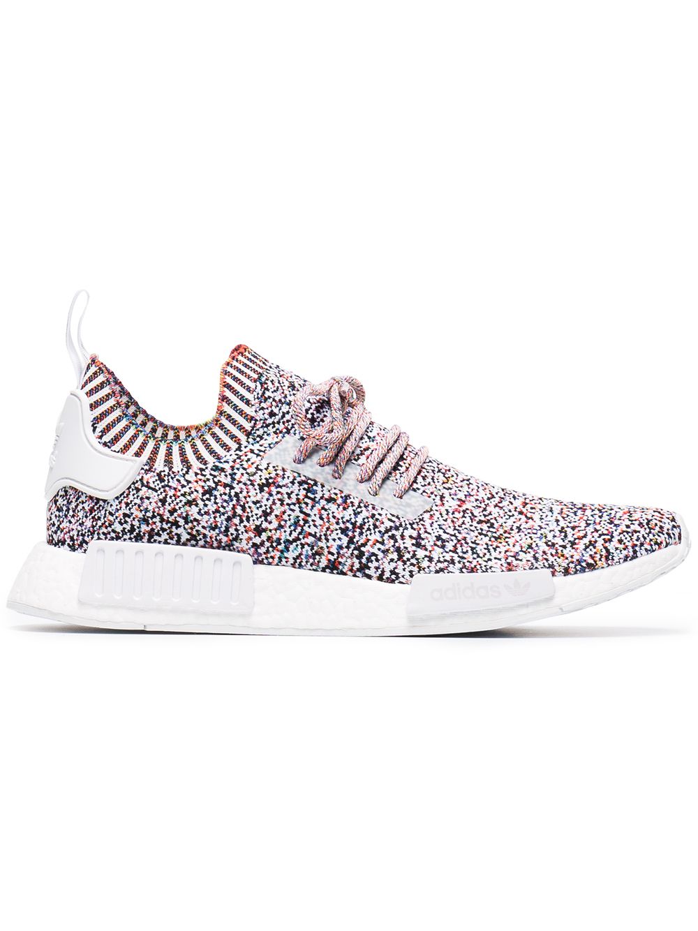 adidas NMD_R1 Primeknit 运动鞋 - 白色