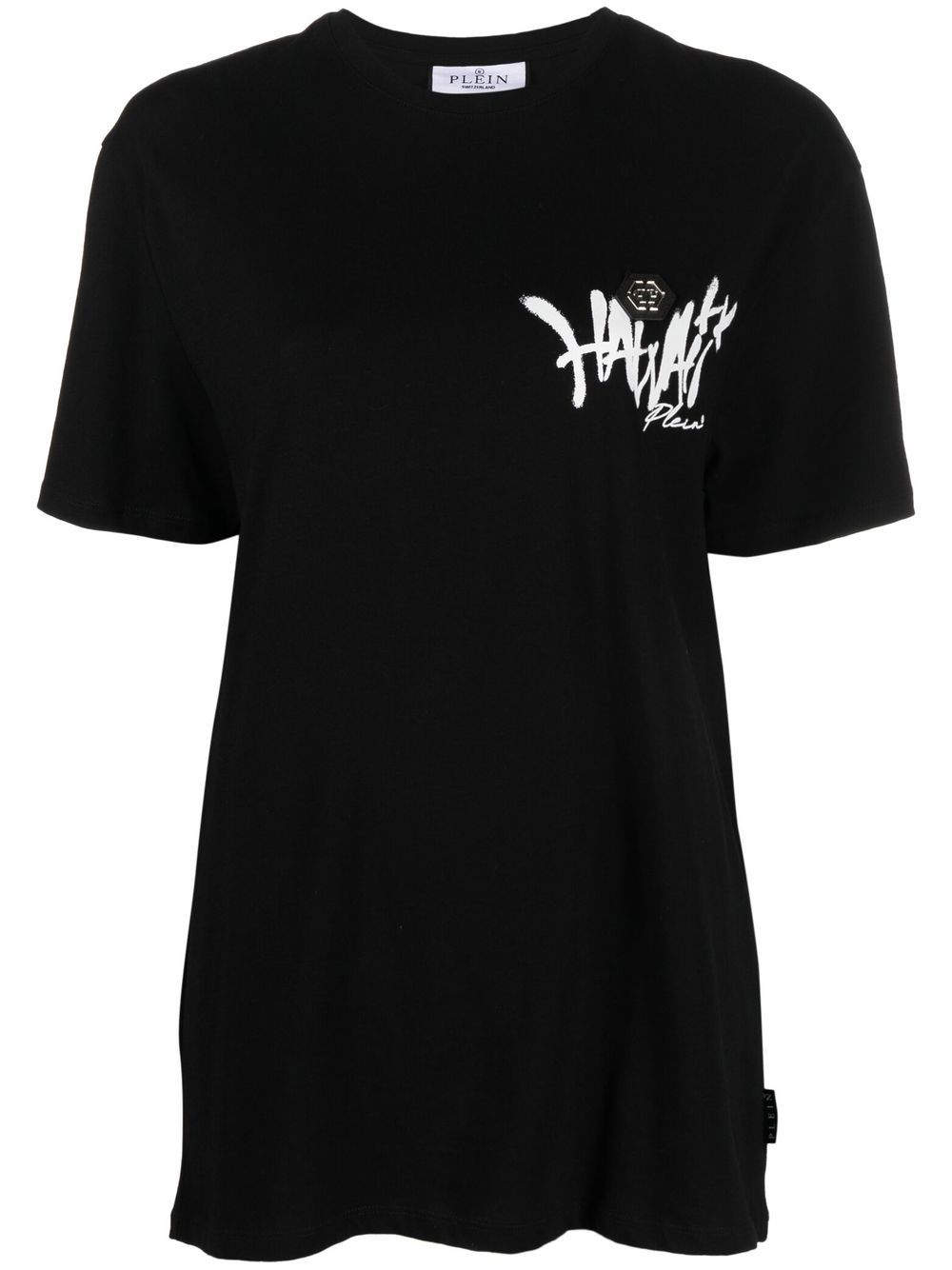 Philipp Plein Hawaii 印花长袖T恤 - 黑色