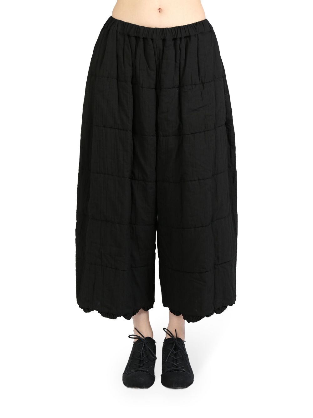 Comme des Garçons TAO panelled trousers - 黑色