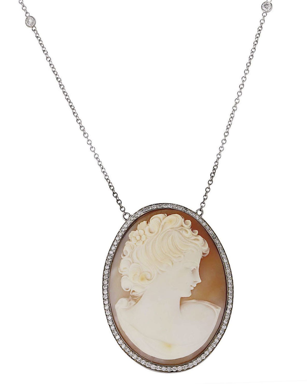 Lo Spazio Jewelry Lo Spazio Cameo Lucente Necklace