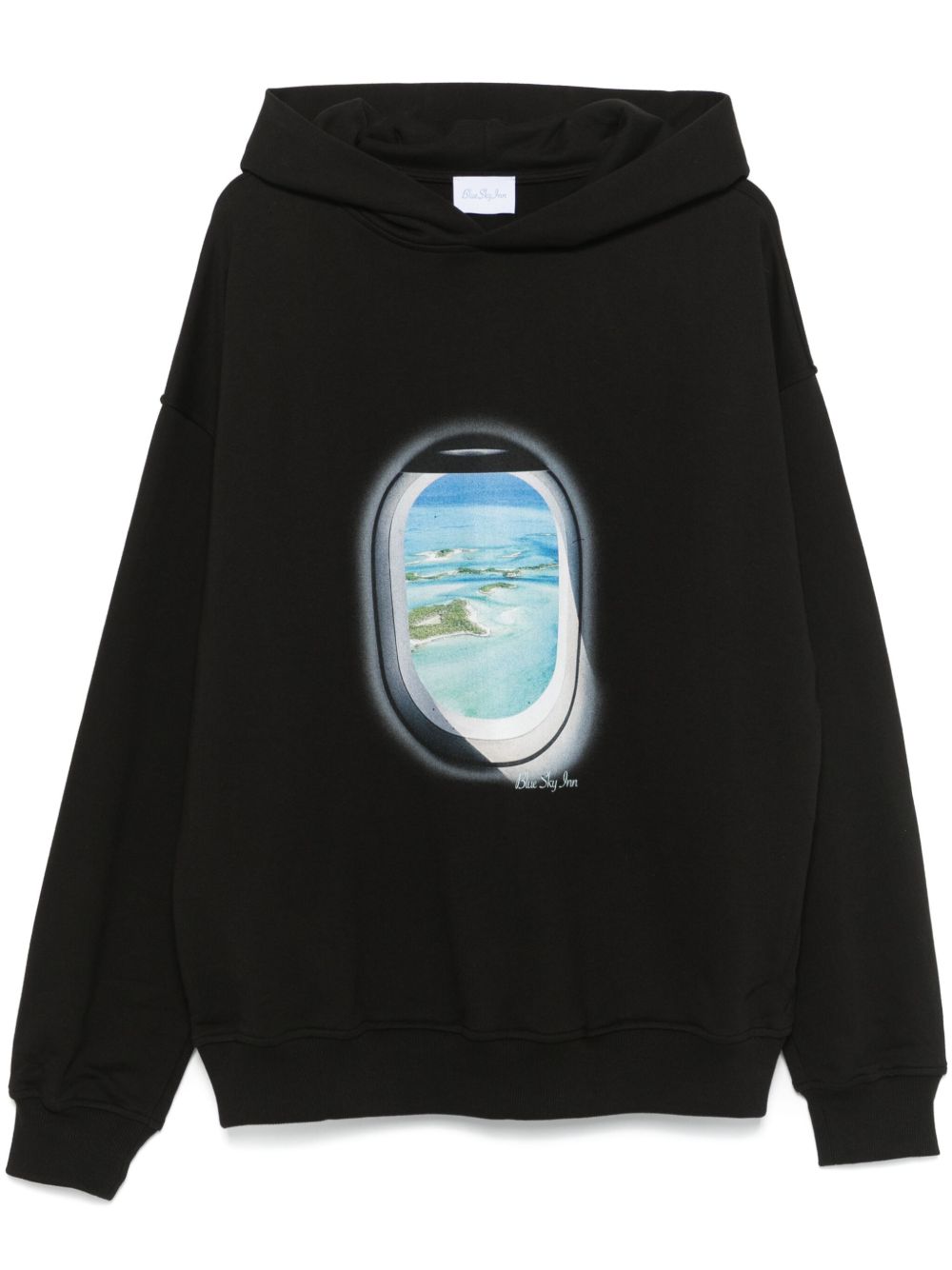 BLUE SKY INN Jet Window 连帽衫 - 黑色