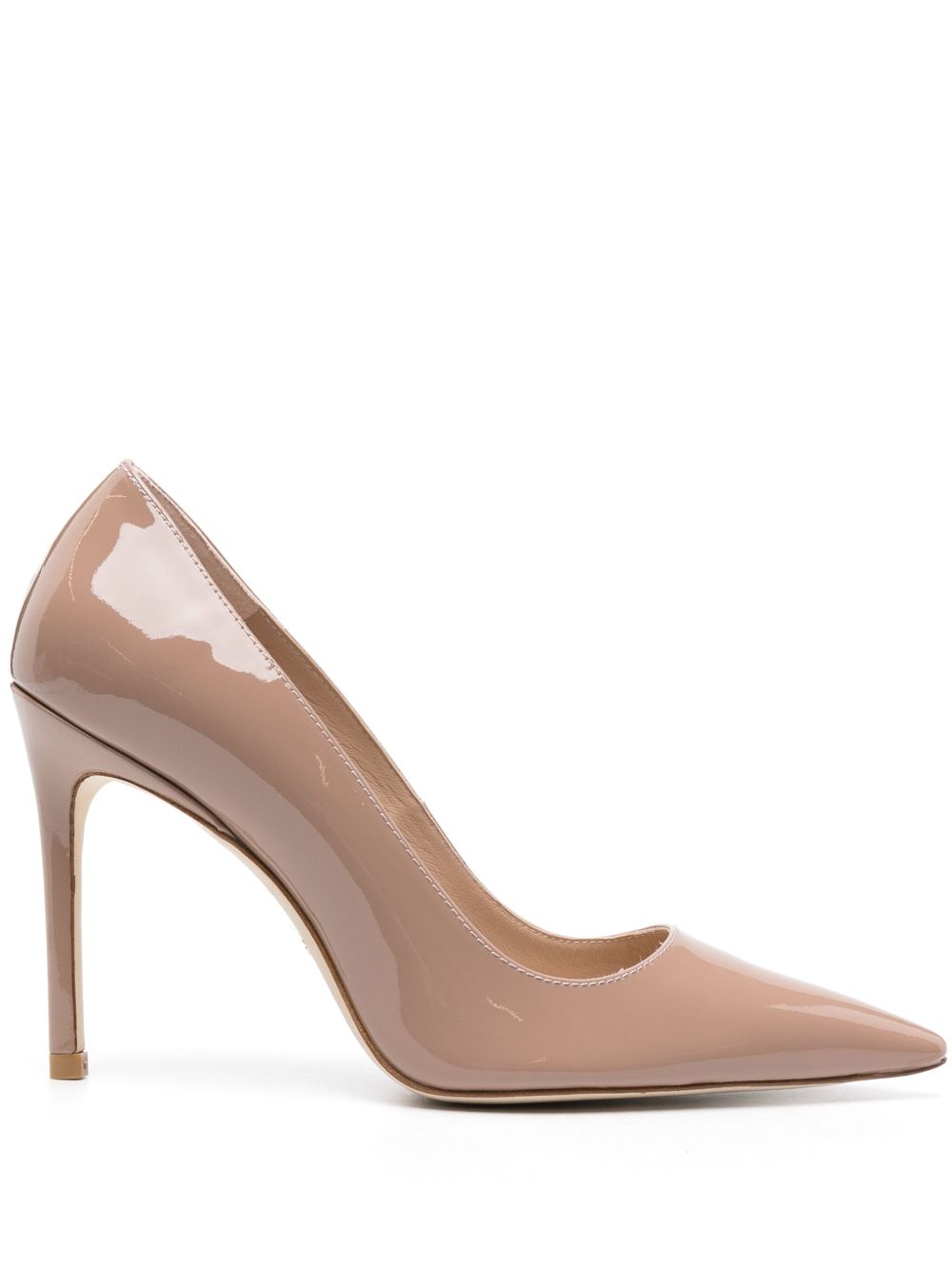 Stuart Weitzman Stuart 皮质高跟鞋 - 中性色