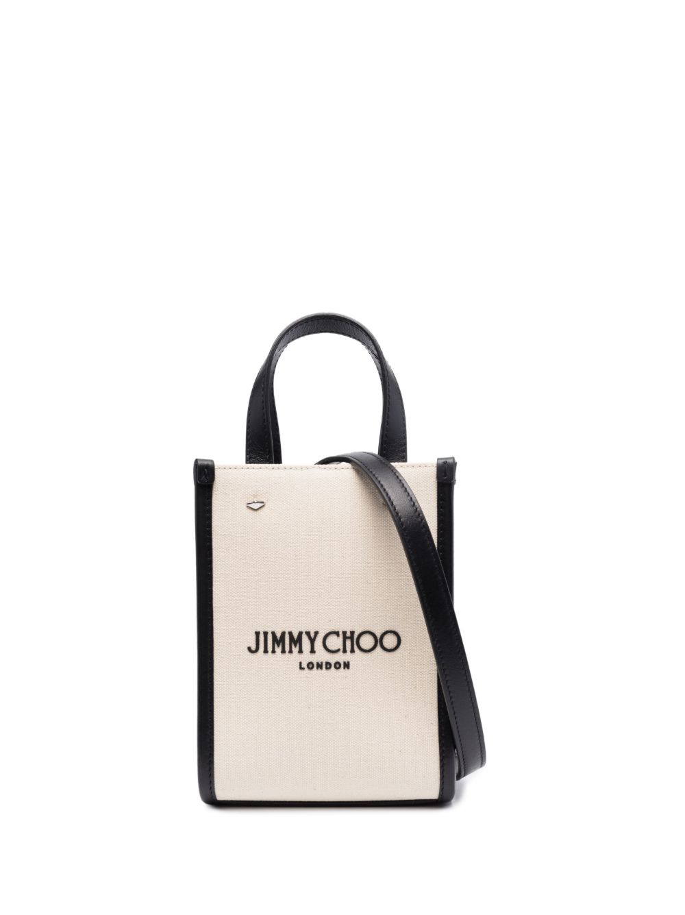 Jimmy Choo N/S 迷你手提包 - 中性色