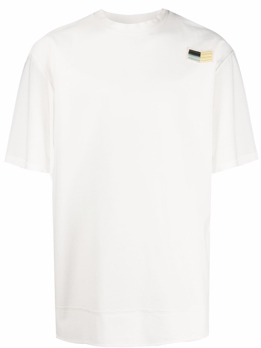 Jil Sander 标贴棉质T恤 - 白色