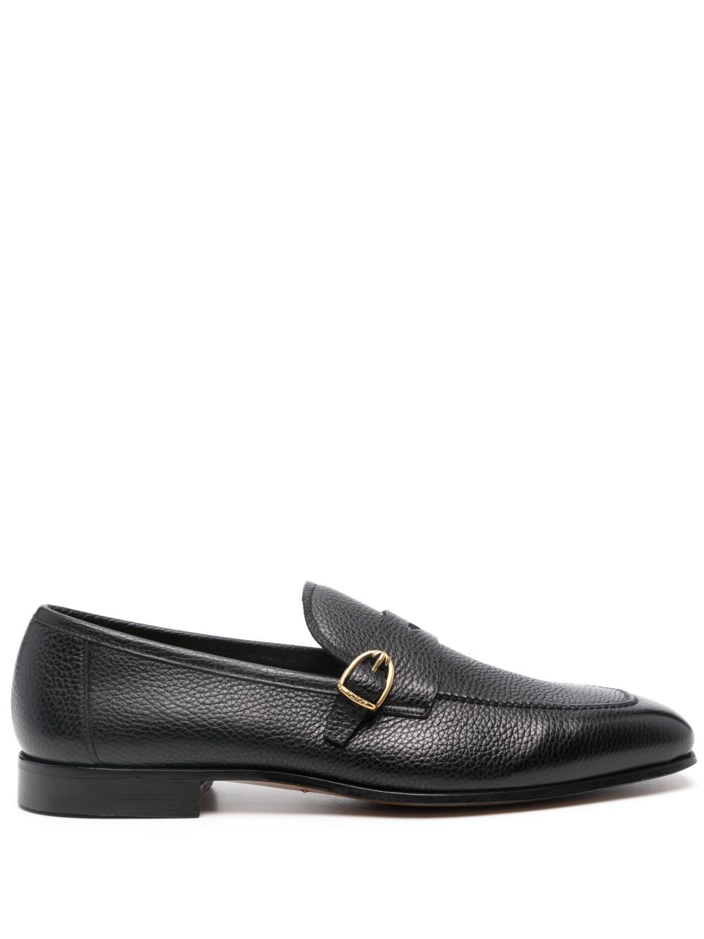 TOM FORD Sean 皮质乐福鞋 - 黑色