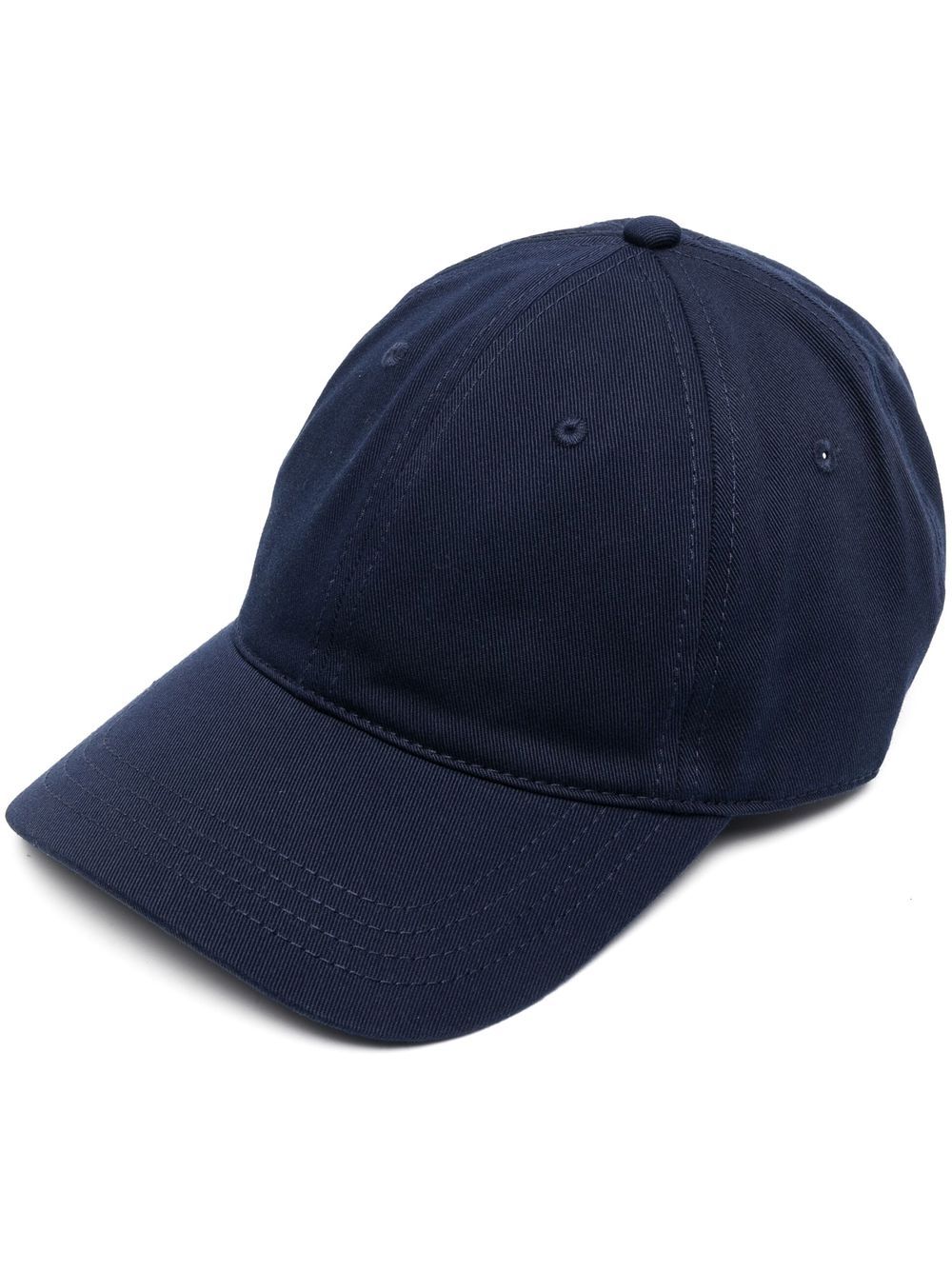 Lacoste 纯色棒球帽 - 蓝色