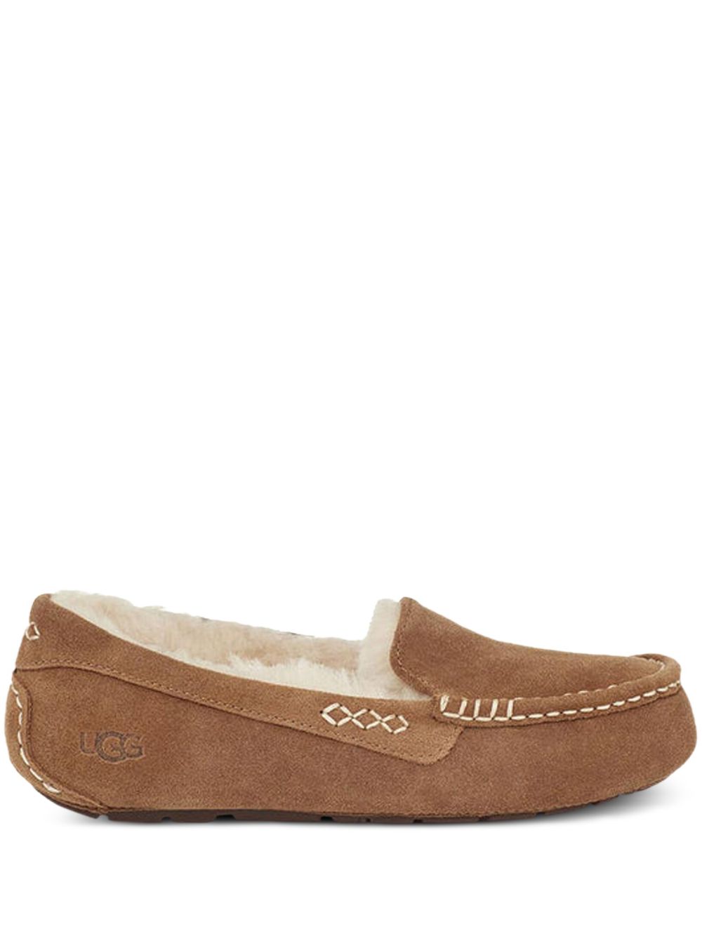 UGG Ansley Chestnut 拖鞋 - 褐色