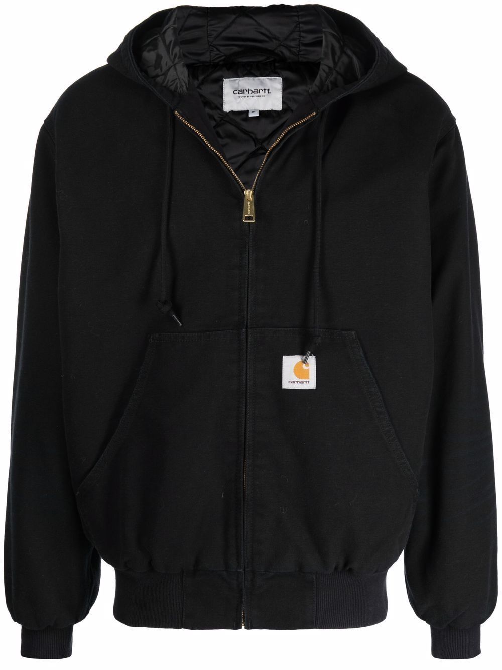 Carhartt WIP 拉链连帽衫 - 黑色