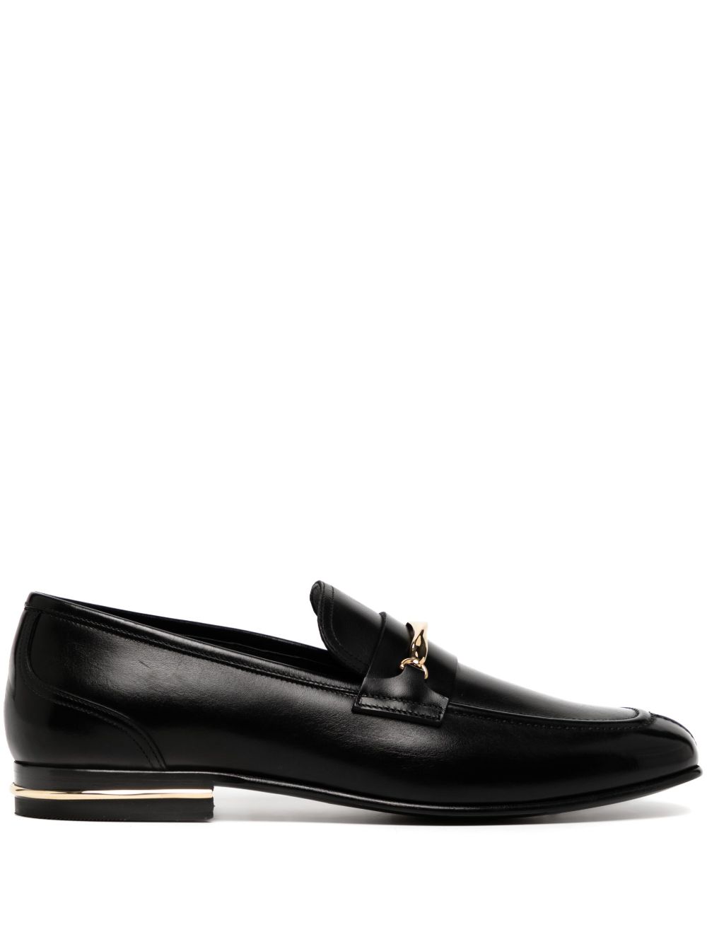 Bally Suisse 皮质乐福鞋 - 黑色