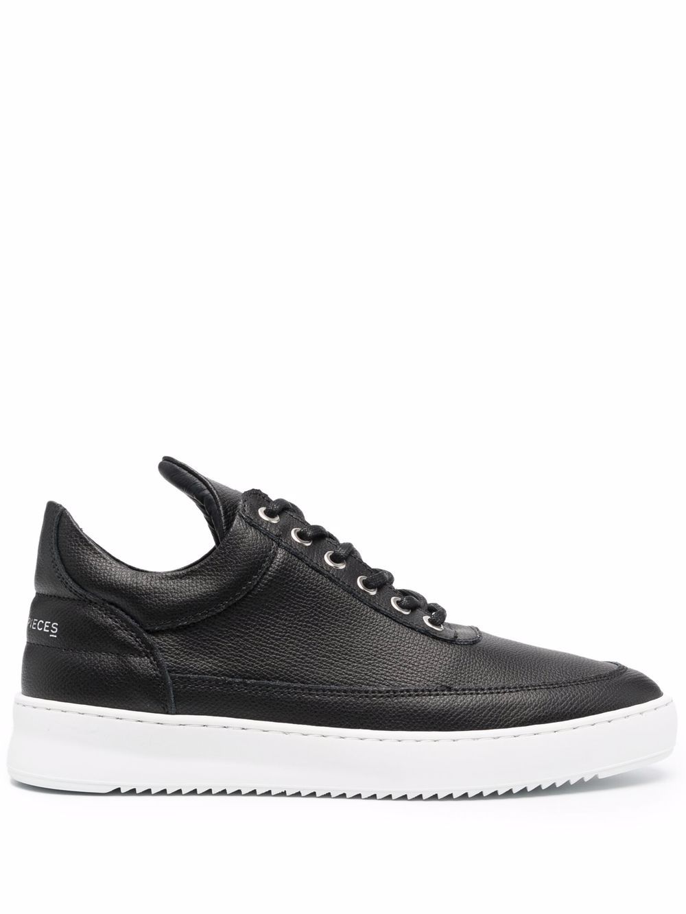 Filling Pieces logo低帮运动鞋 - 黑色