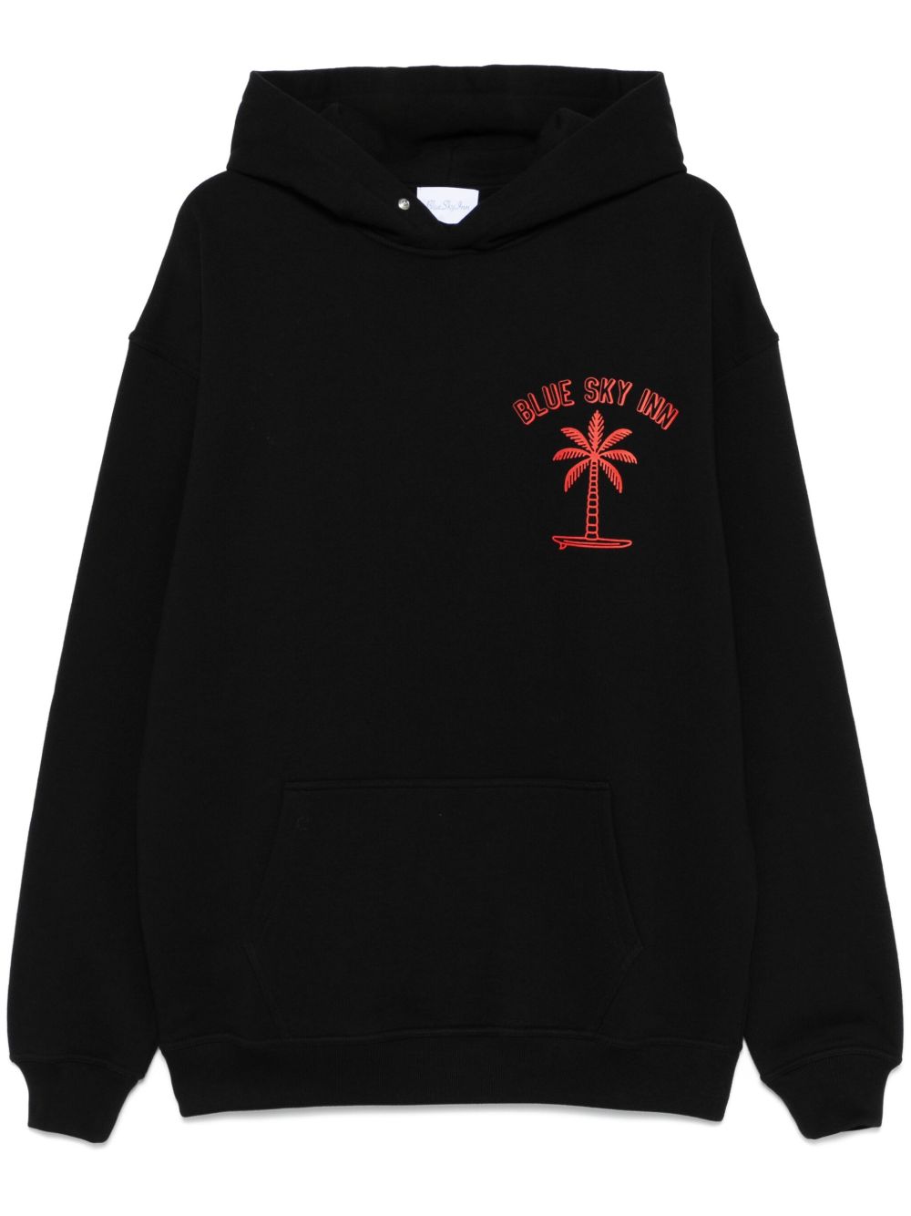 BLUE SKY INN Surf Palm logo印花连帽衫 - 黑色