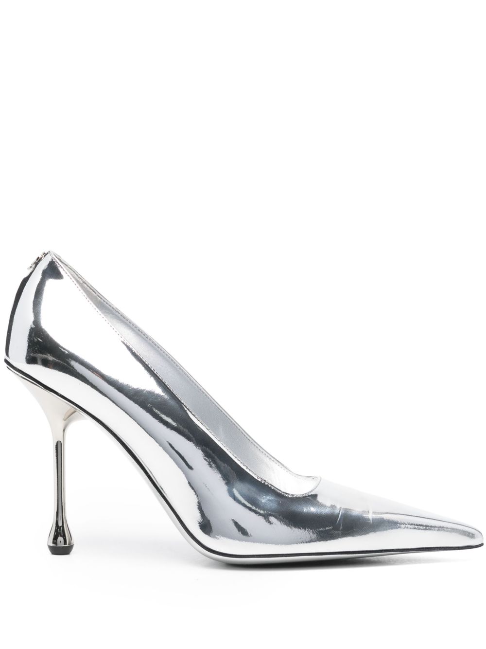 Jimmy Choo Pre-Owned Ixia 高跟鞋（典藏款，9.5厘米） - 银色