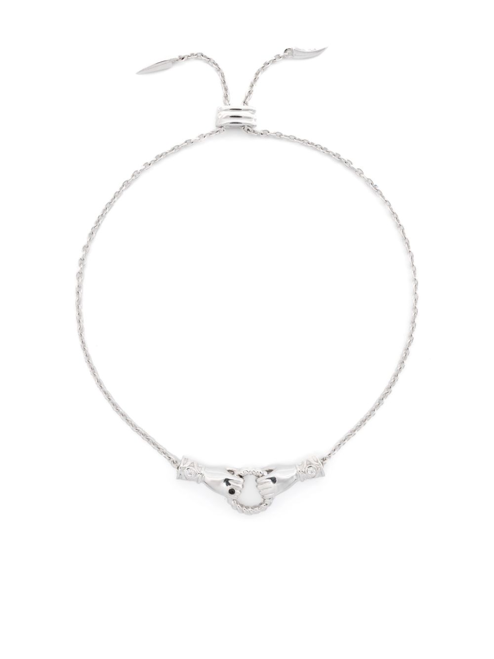 Missoma x Harris Reed In Good Hands bracelet - 银色