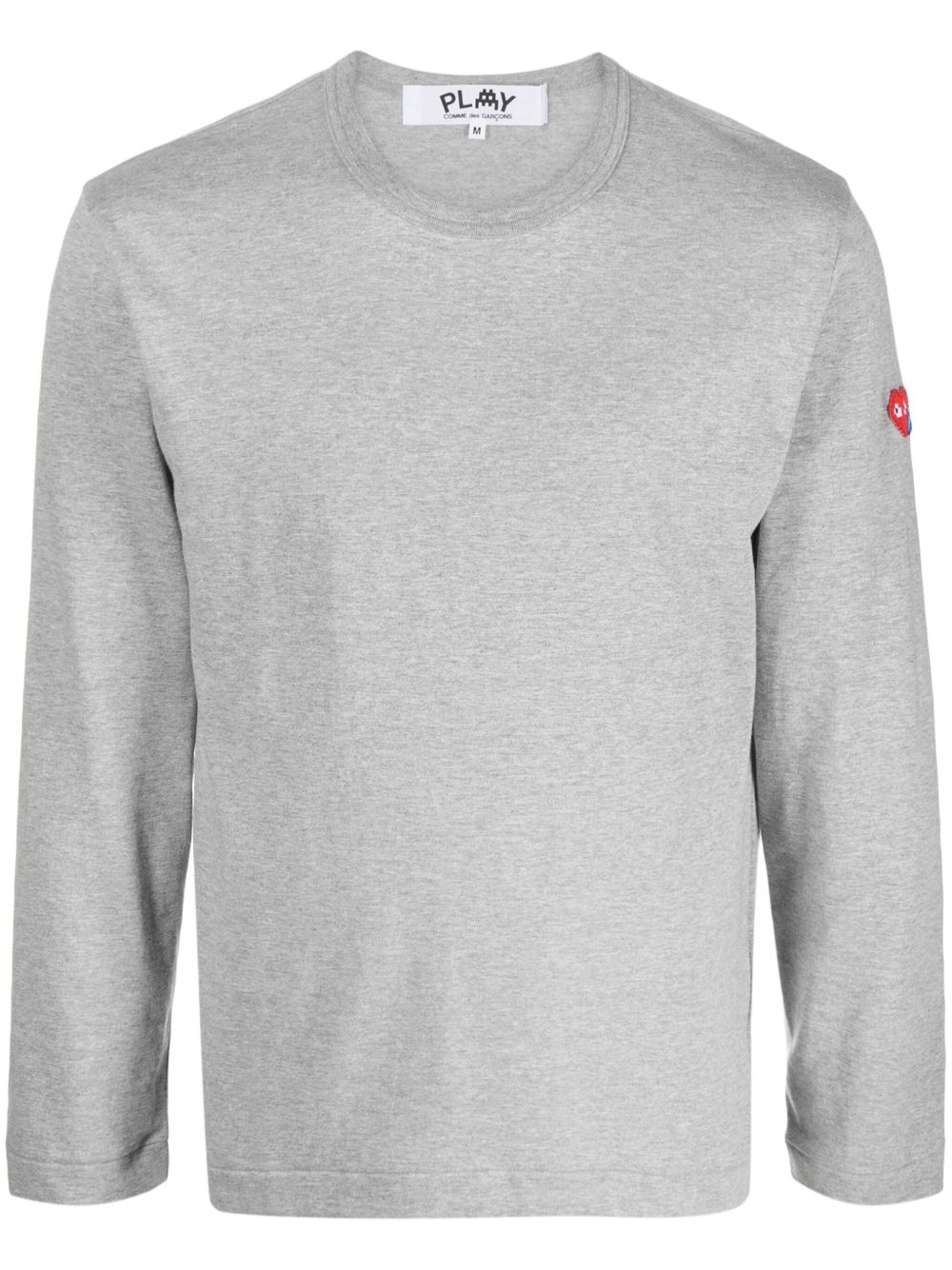 Comme Des Garçons Play P1T330 2 - TOP GRAY - 灰色
