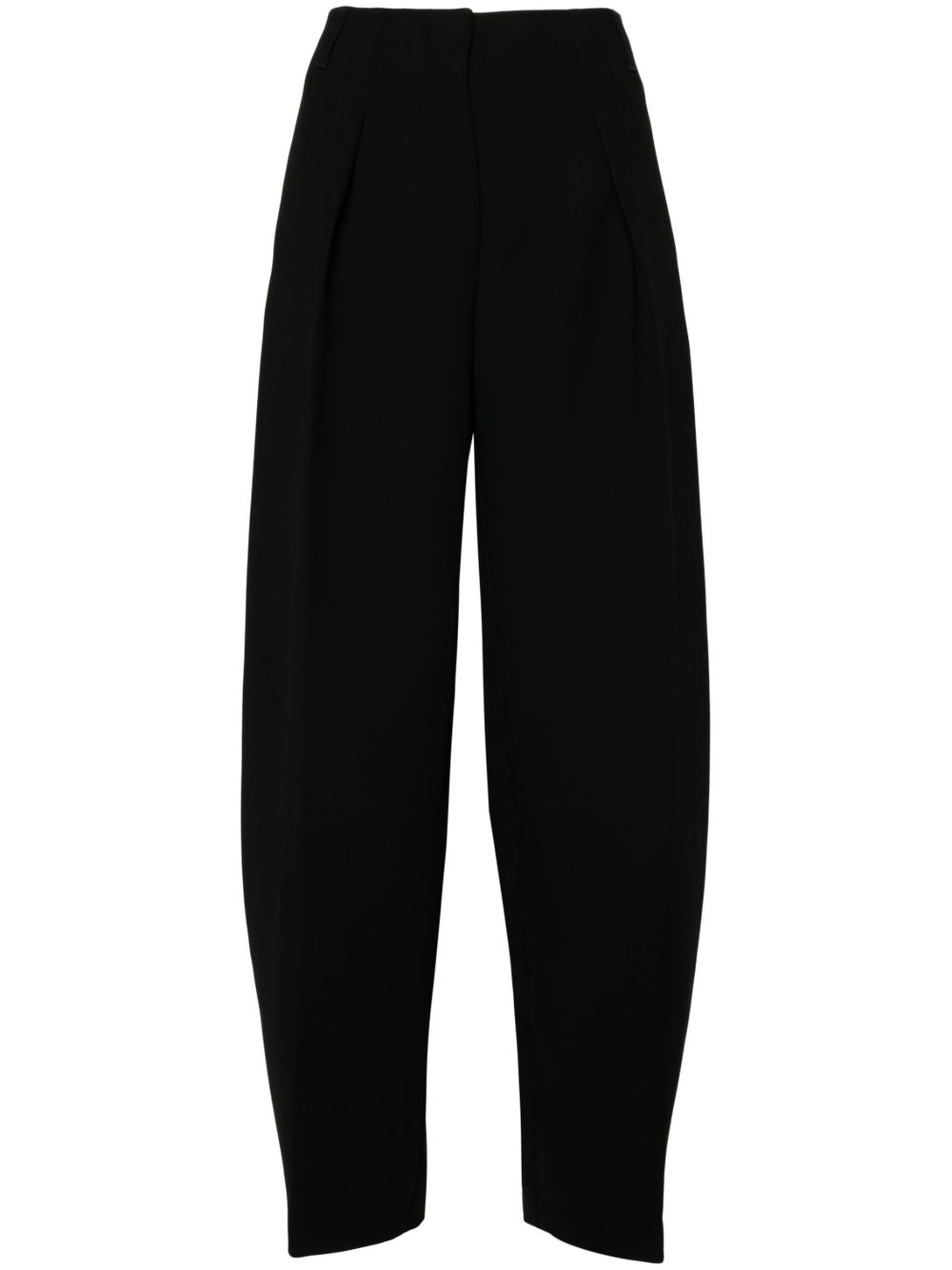 Jacquemus Le Pantalon Ovalo 阔腿裤 - 黑色