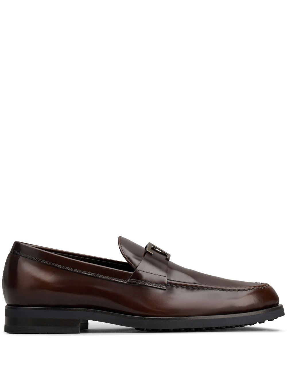 Tod's T Timeless 皮质乐福鞋 - 红色