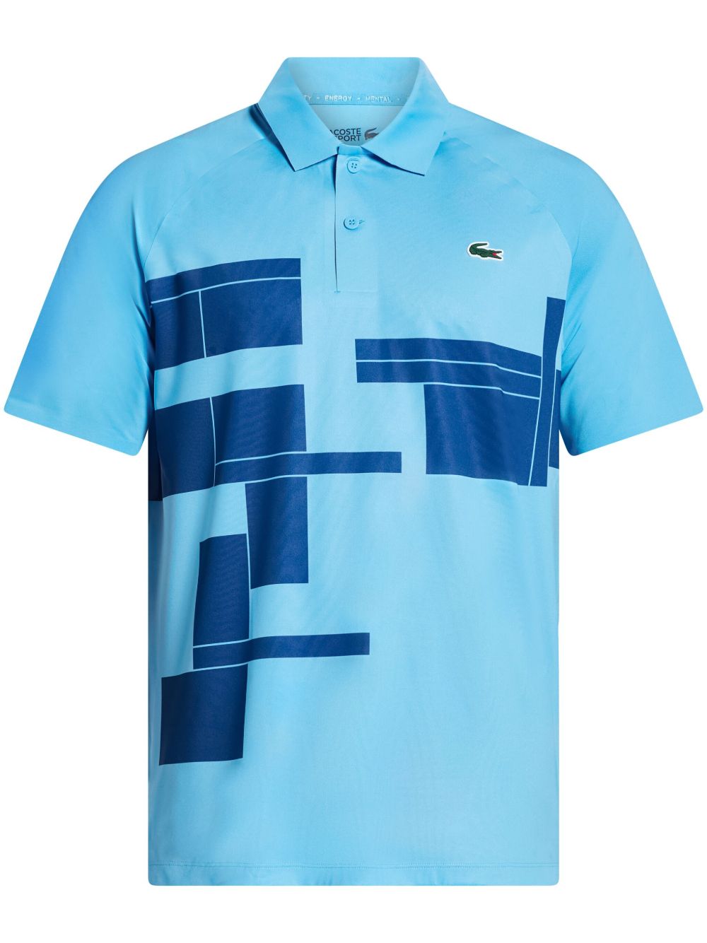 Lacoste x Novak Djokovic Version Player polo衫 - 蓝色