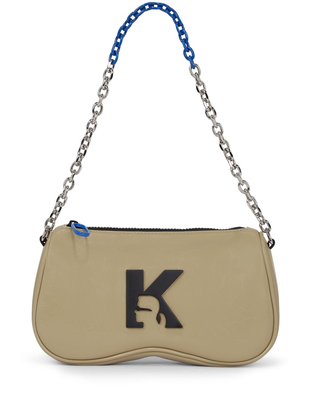 Karl Lagerfeld Jeans Sunglasses 搭链带单肩包 - 褐色