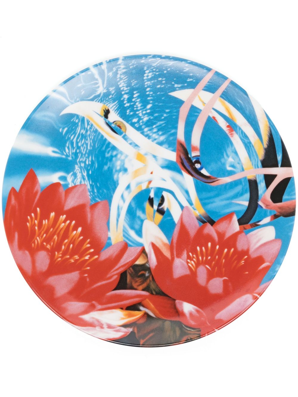 Ligne Blanche Rosenquist 陶瓷餐盘 - 蓝色