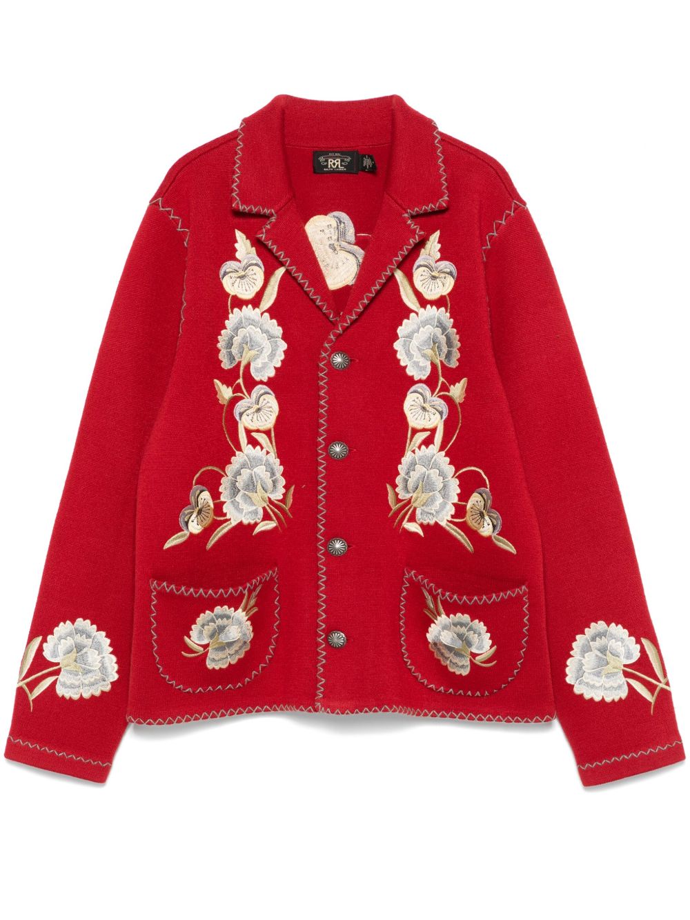Ralph Lauren RRL Isabel 开衫 - 红色