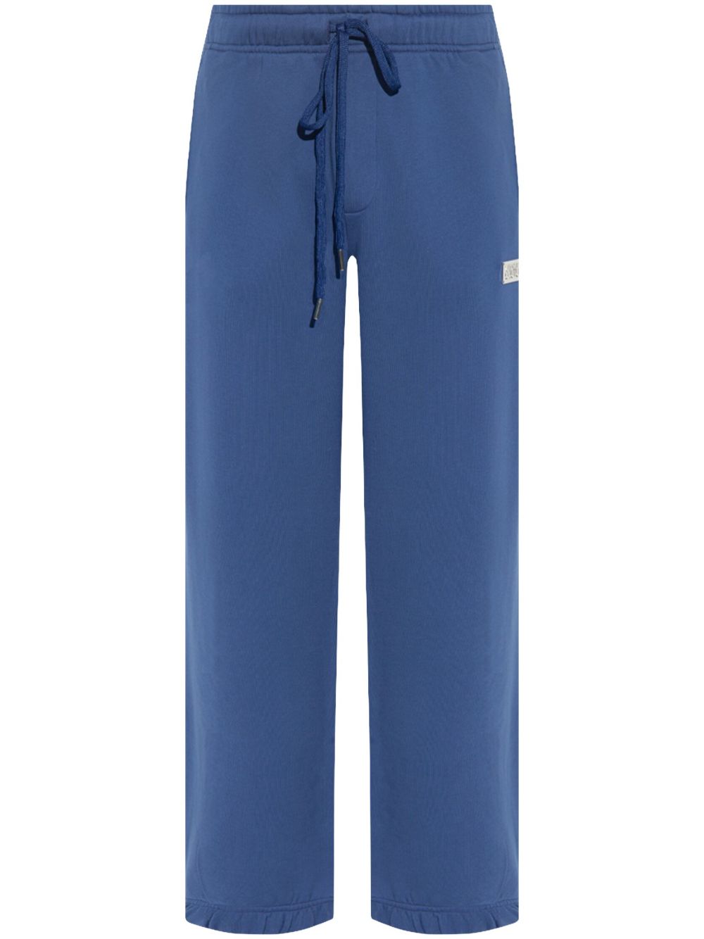 Versace Jeans Couture logo标牌运动裤 - 蓝色