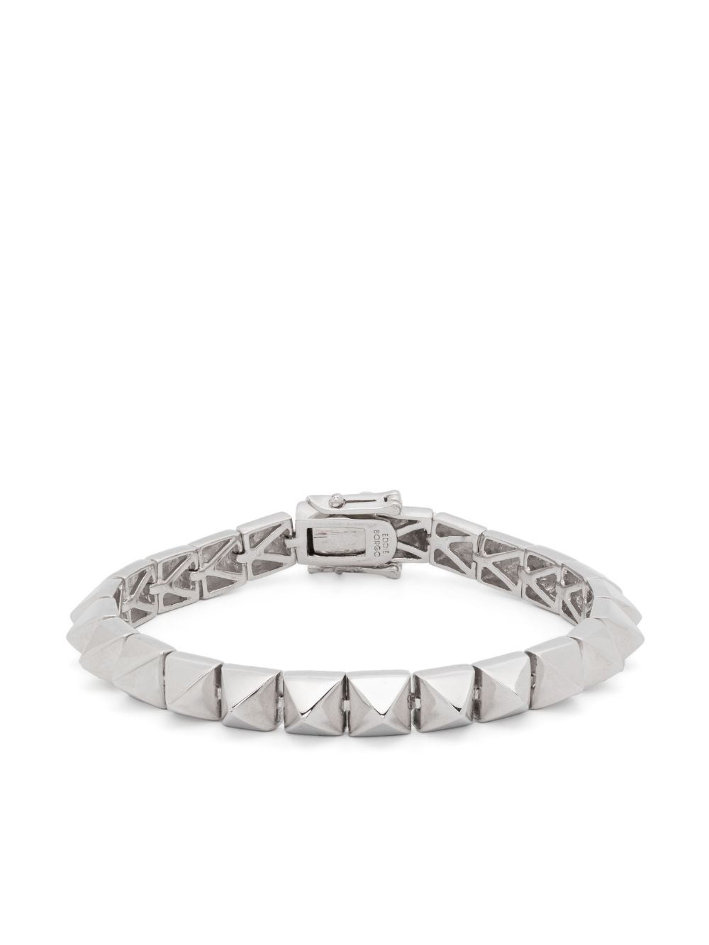 Eddie Borgo Pyramid 手链 - 银色