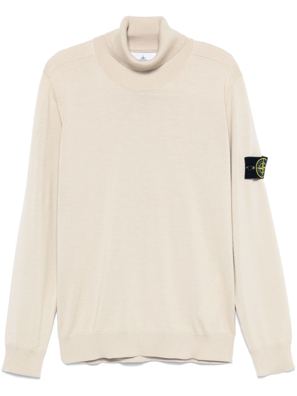 Stone Island 罗盘徽章毛衣 - 中性色