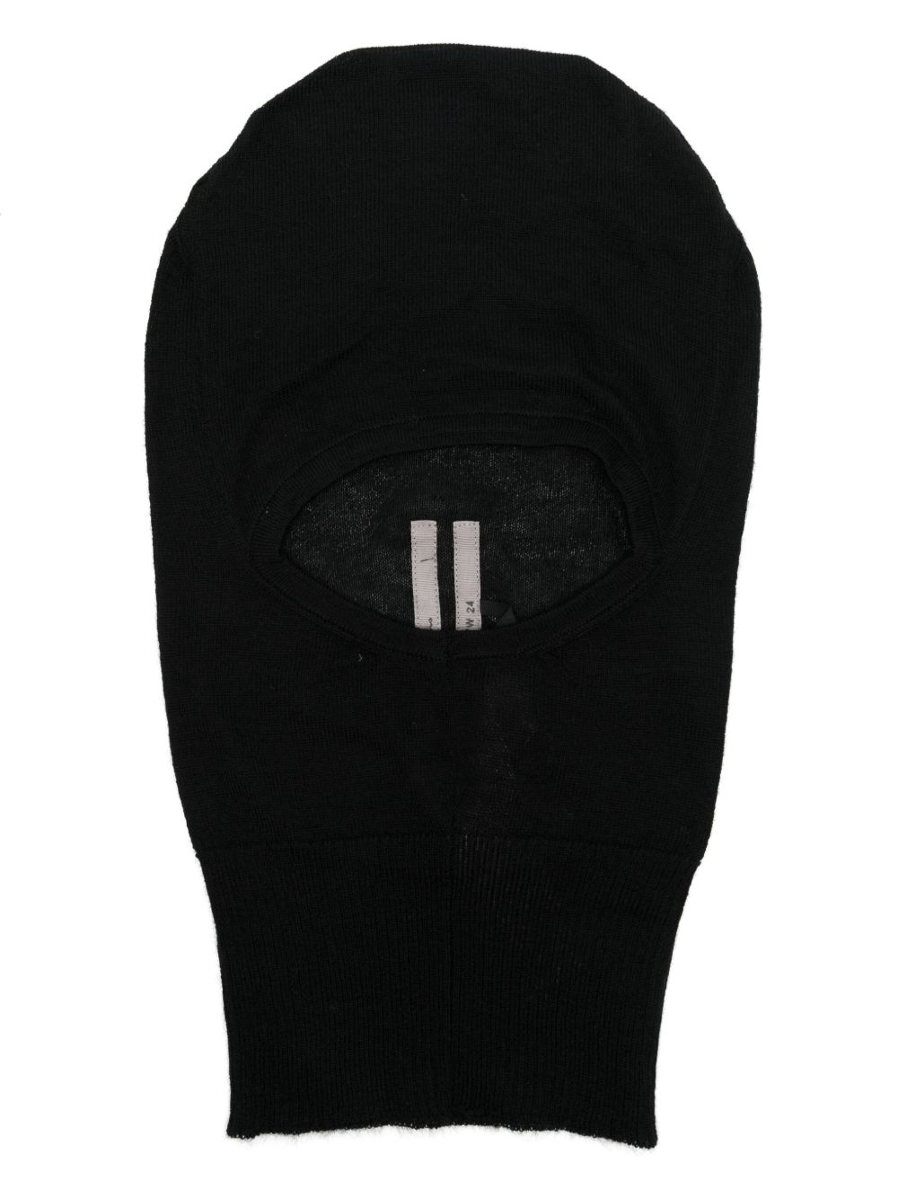 Rick Owens Skull 巴拉克拉瓦帽 - 黑色