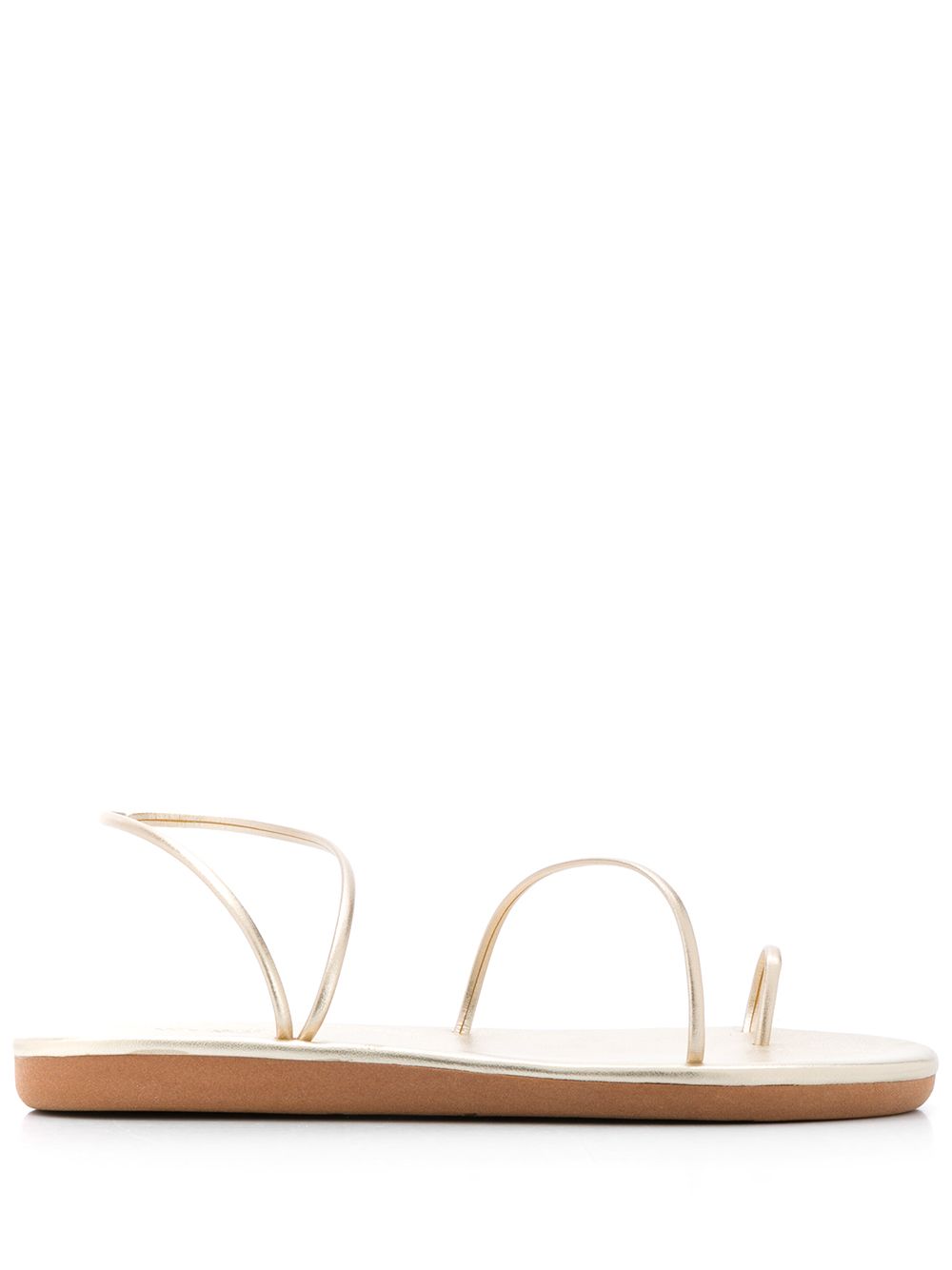 Ancient Greek Sandals Kansiz 平底凉鞋 - 金色