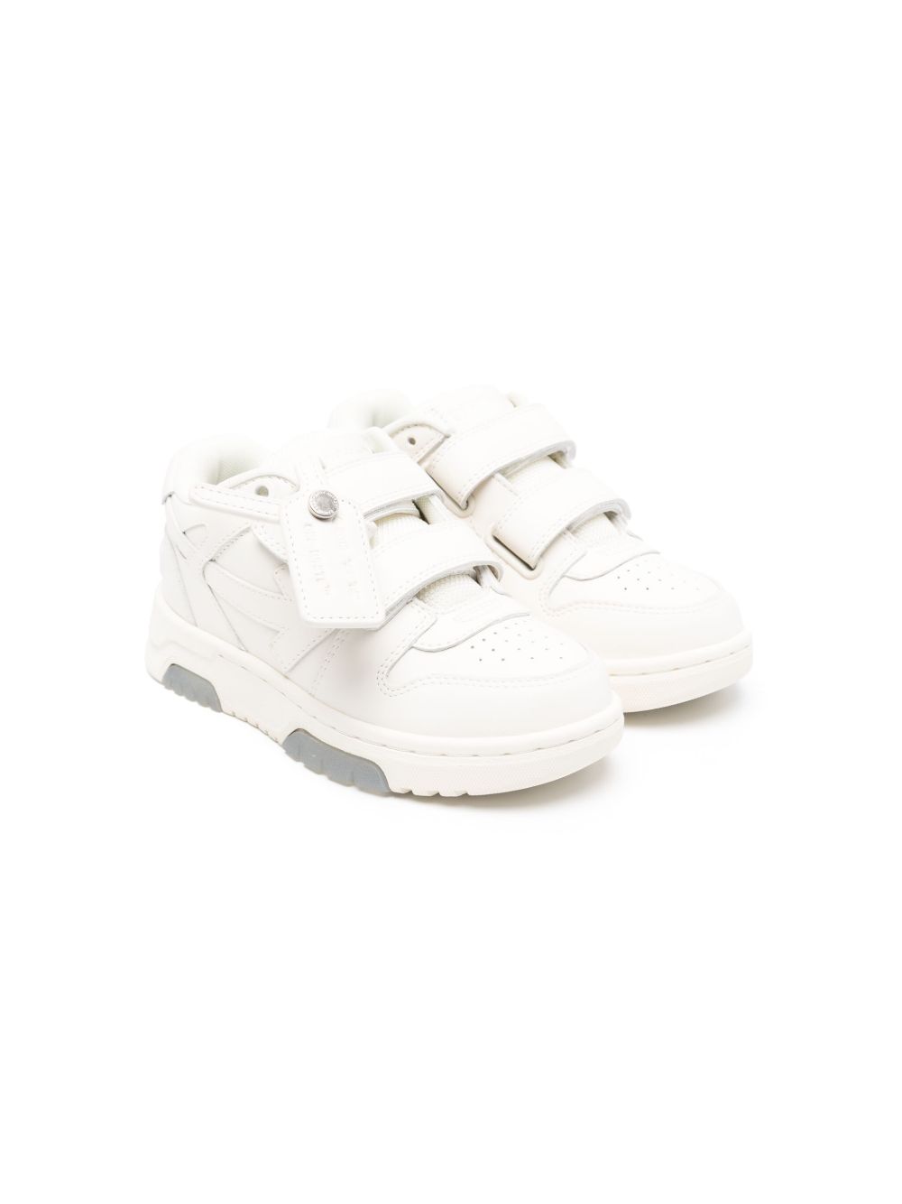 Off-White Kids Out Of Office 魔术贴运动鞋 - 白色