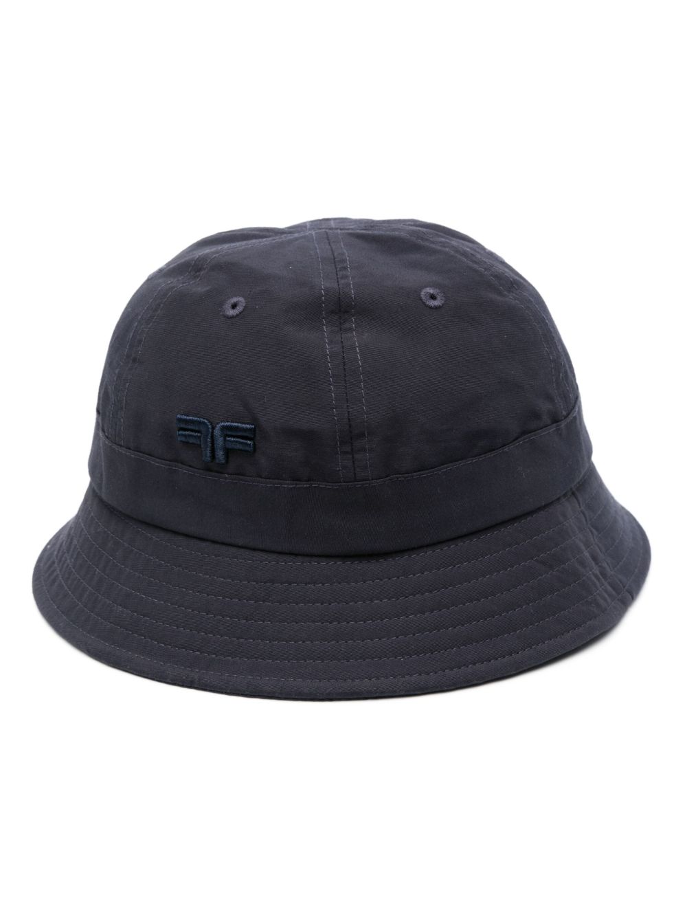 FURSAC logo刺绣渔夫帽 - 蓝色