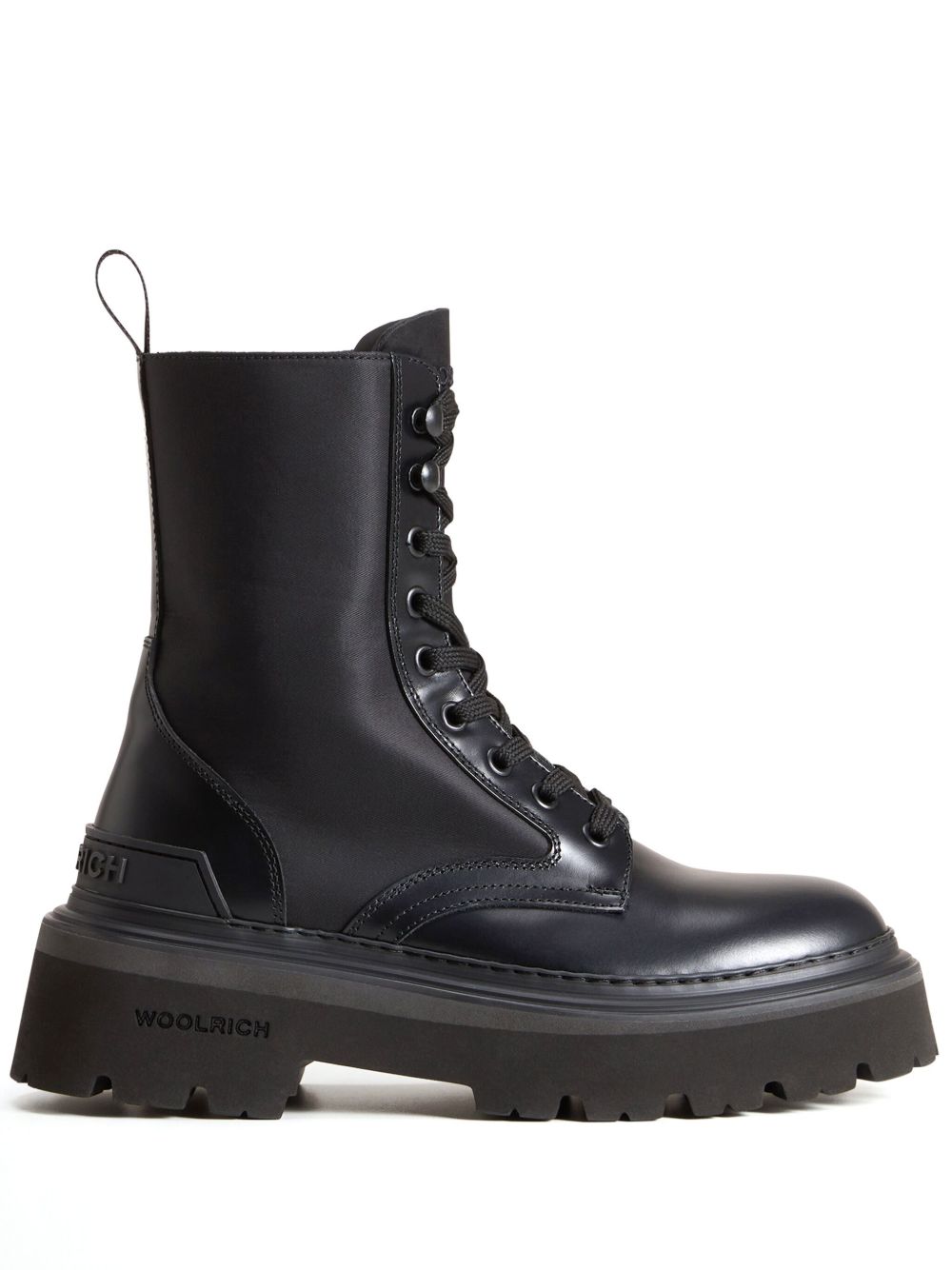 Woolrich Logger 皮靴 - 黑色