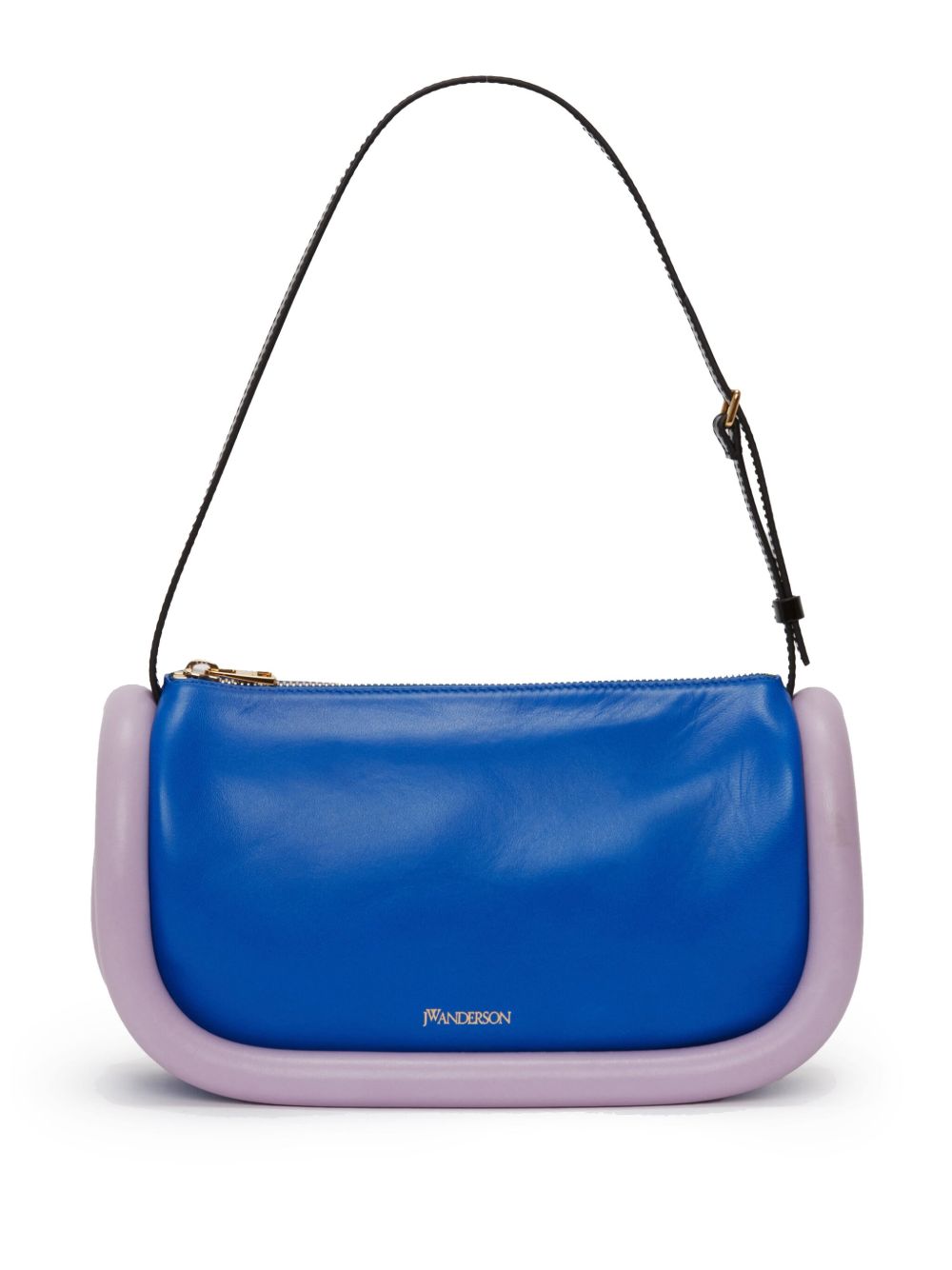 JW Anderson Bumper-15 皮质单肩包 - 蓝色