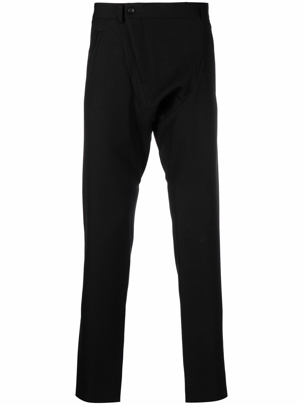 Comme des Garçons Homme Plus 四口袋直筒裤 - 黑色
