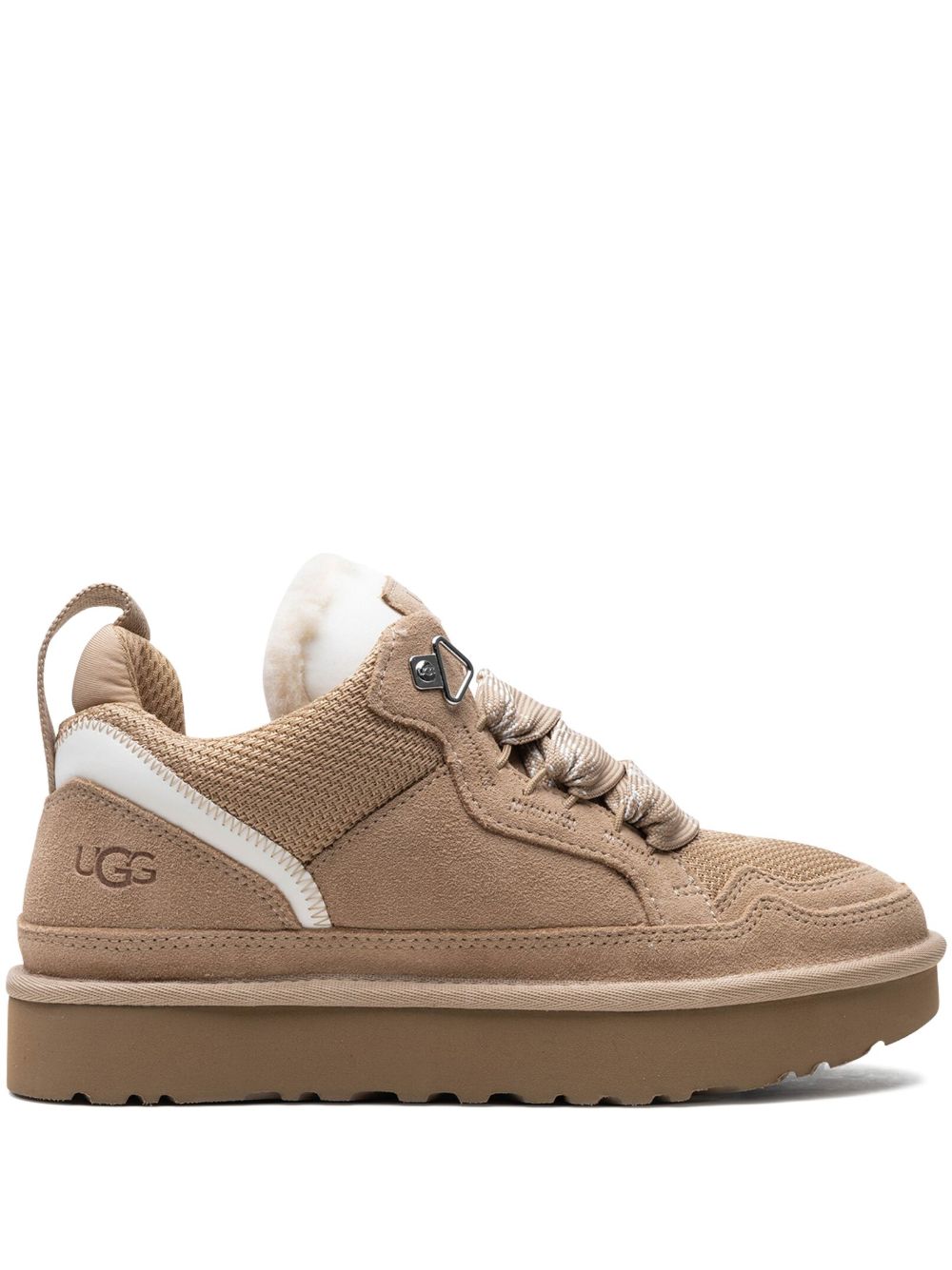 UGG Louis 绒面皮高帮运动鞋 - 中性色