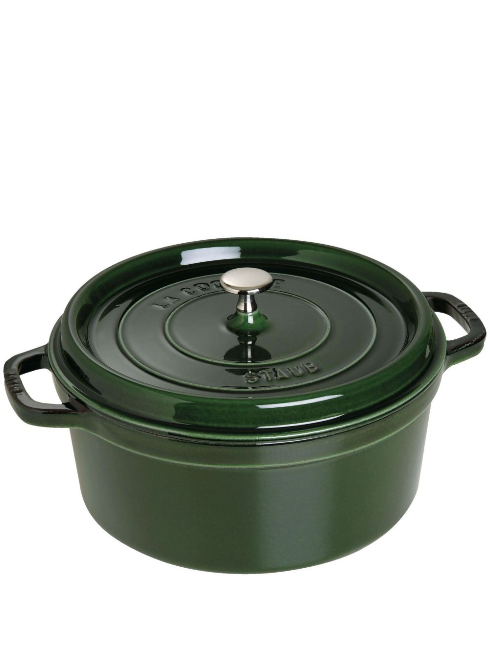Staub La Cocotte 圆形锅（26厘米） - 绿色