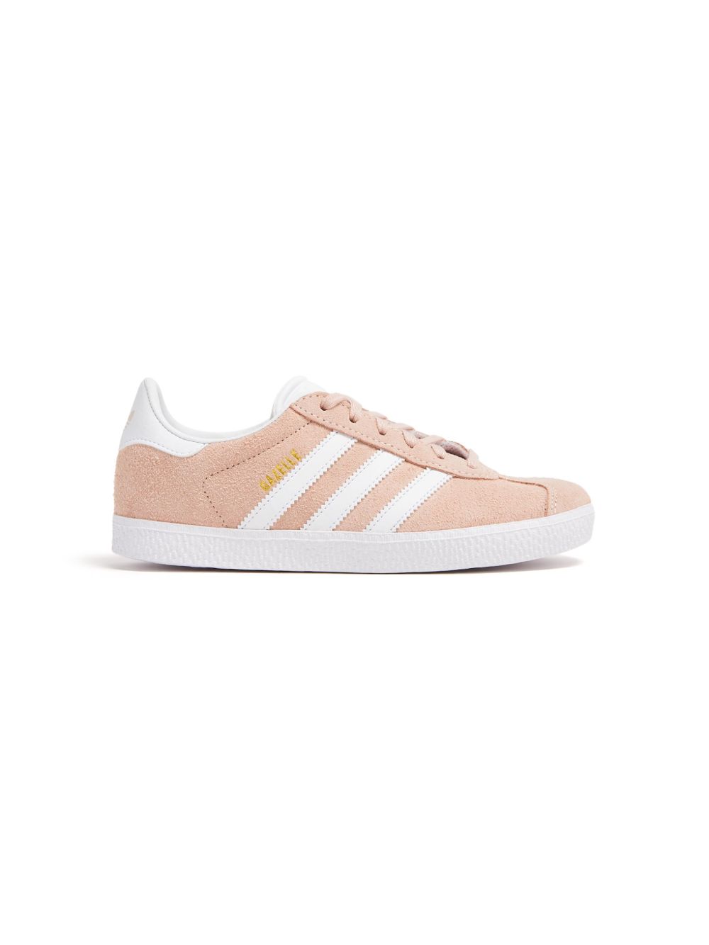 adidas Kids 三条纹系带运动鞋 - 粉色