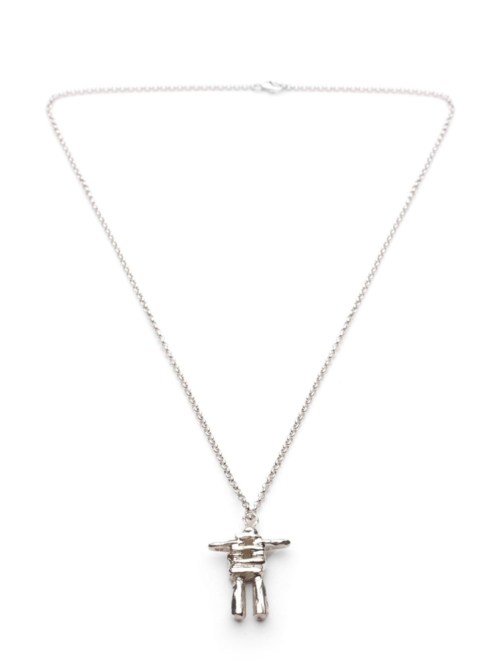 Alighieri The Skeleton of the Self necklace - 银色