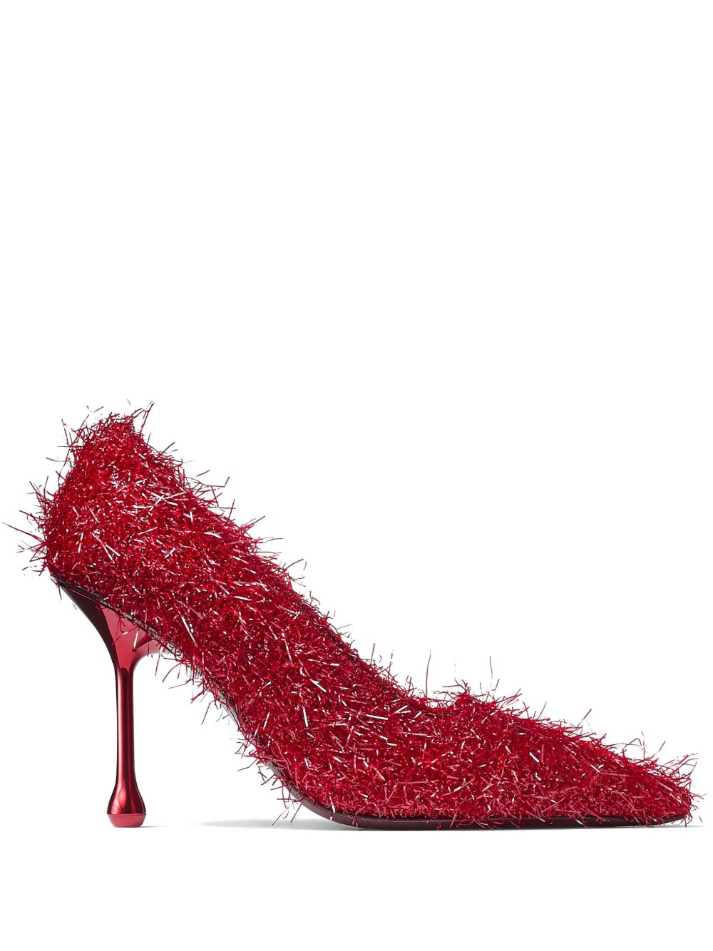 Jimmy Choo Ixia 高跟鞋（8厘米） - 红色