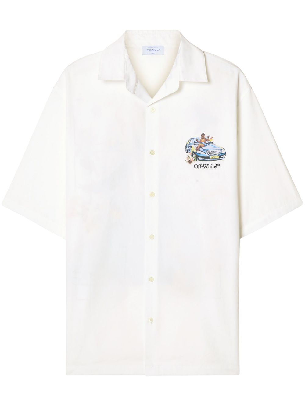 Off-White Fresco Arrow 衬衫 - 白色