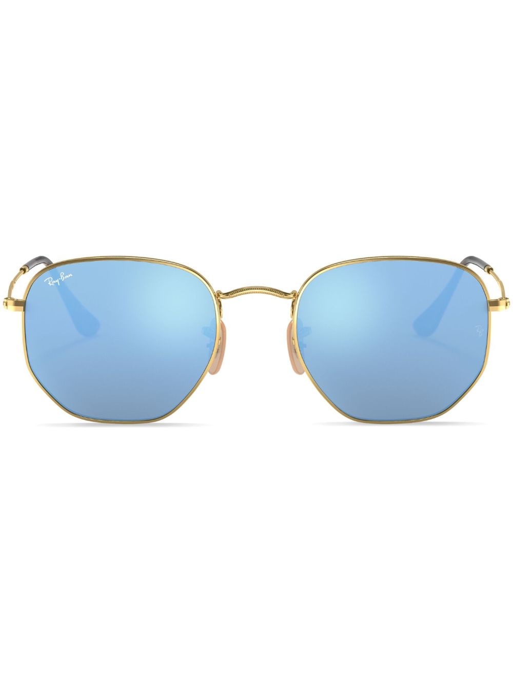Ray-Ban Hexagonal Flat太阳眼镜 - 金色