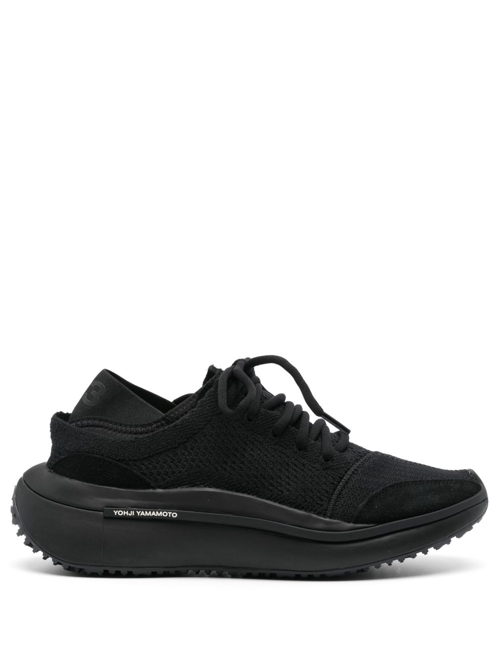 Y-3 Qisan Knit 运动鞋 - 黑色